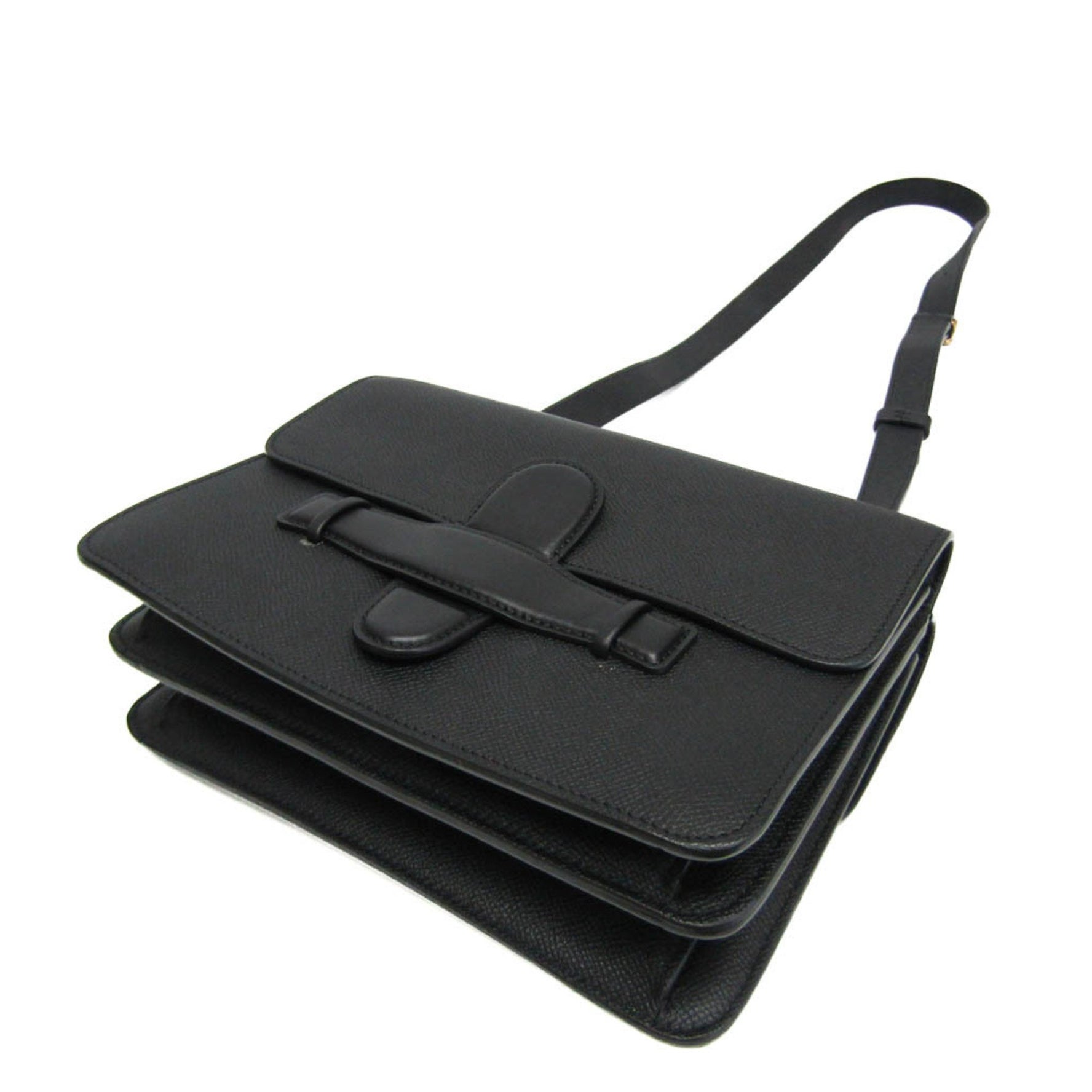 Celine Leather Shoulder Bag