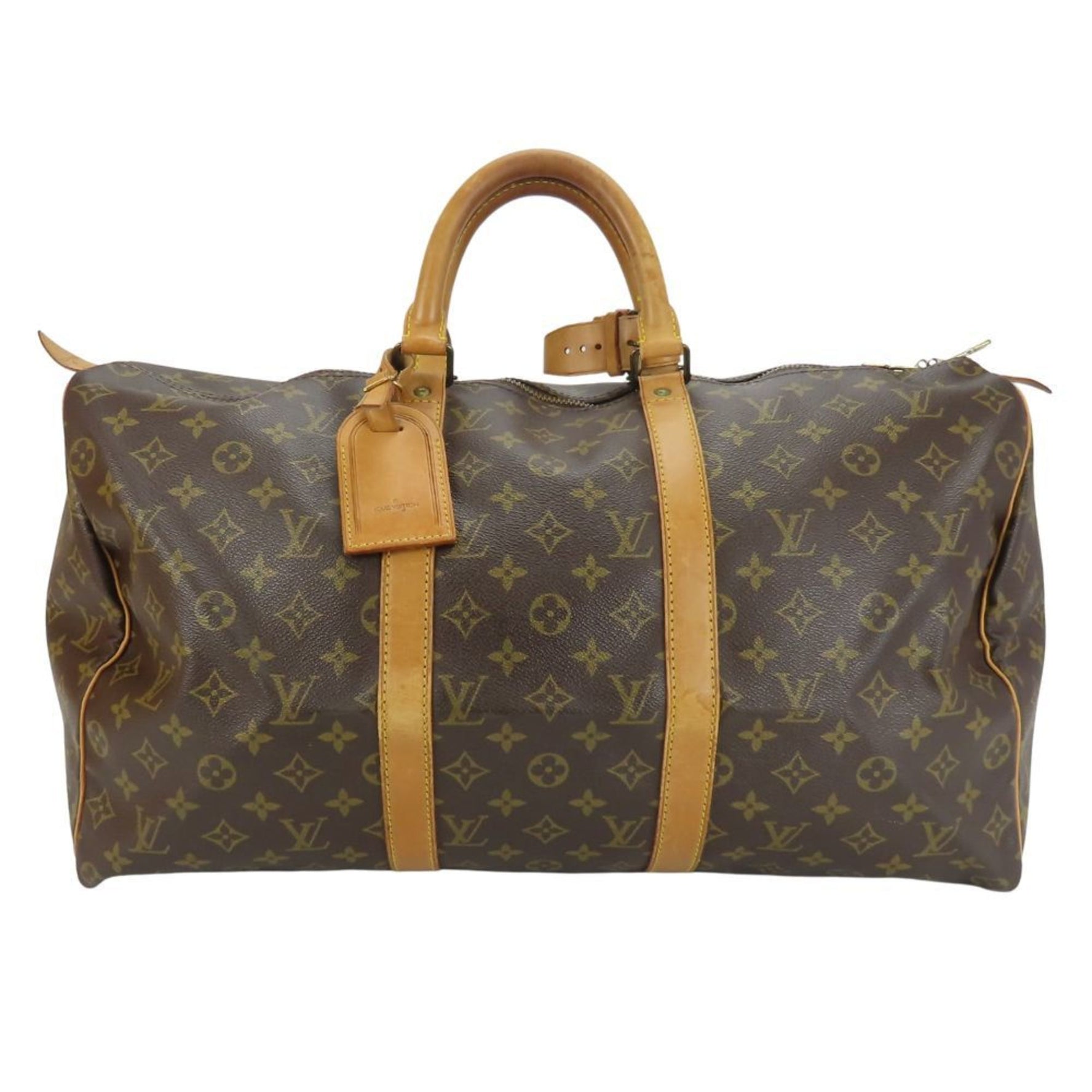 Louis Vuitton Keepall 50 Boston Bag/Handbag Monogram Bag LOUIS VUITTON