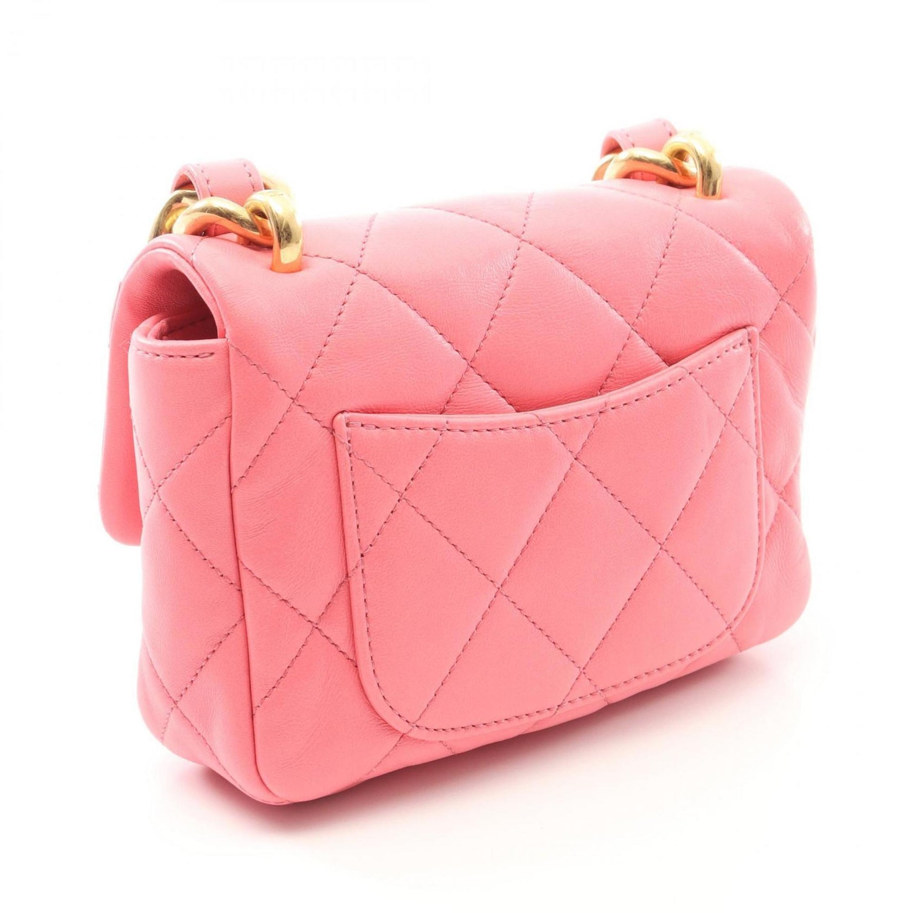 CHANEL Matelasse Shoulder Bag, Lambskin Leather