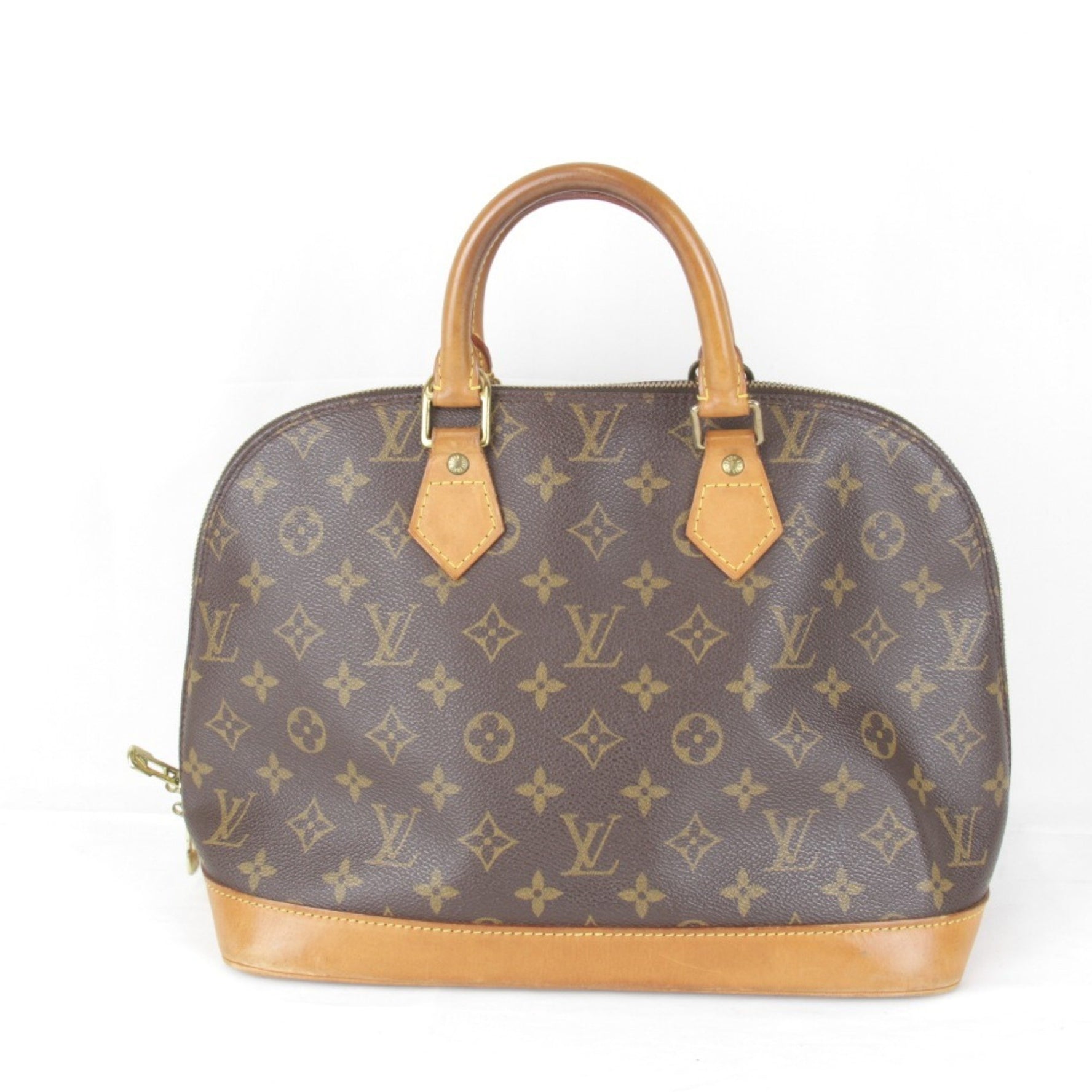 Louis Vuitton Alma Handbag Canvas