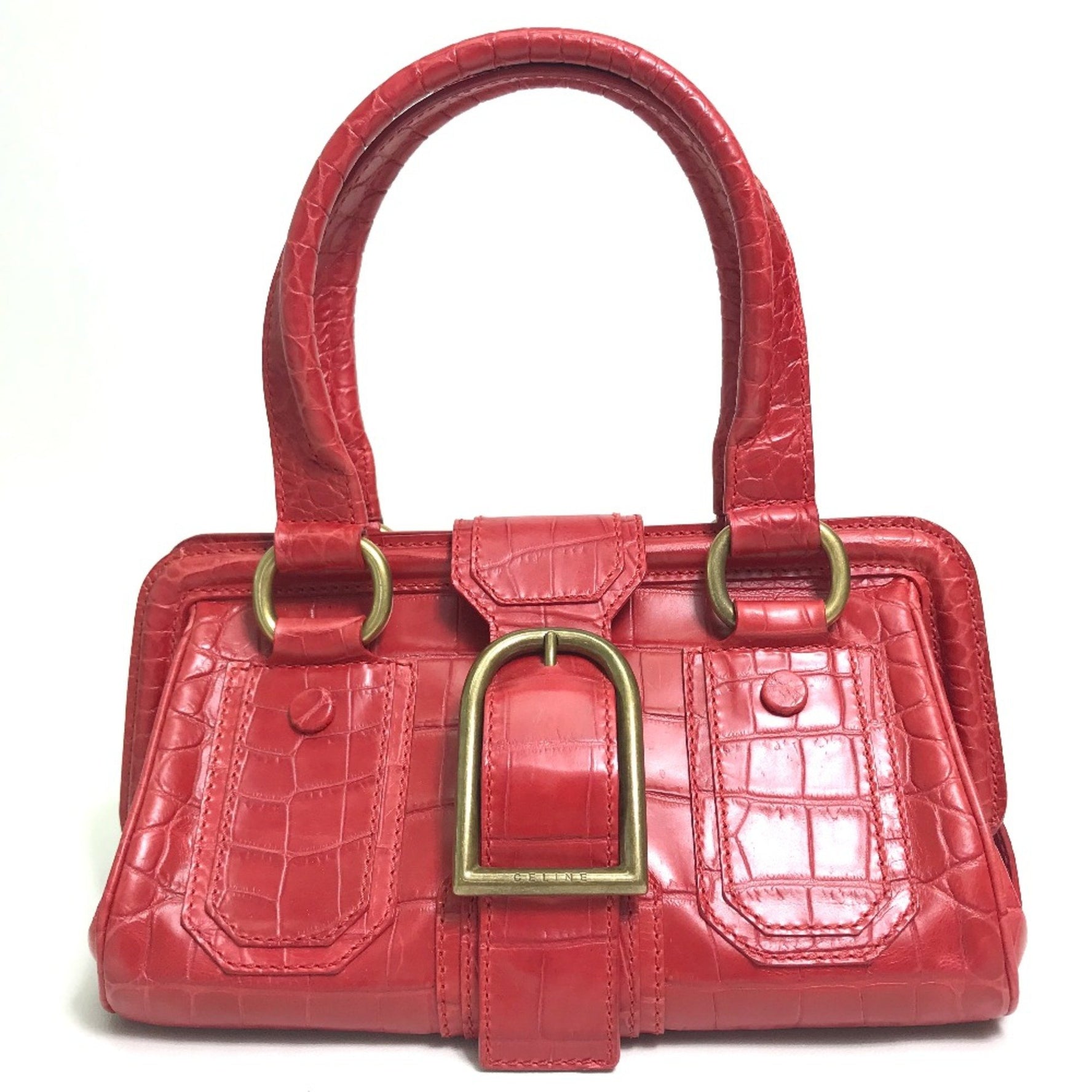 CELINE belt Bag Hand Bag GoldHardware