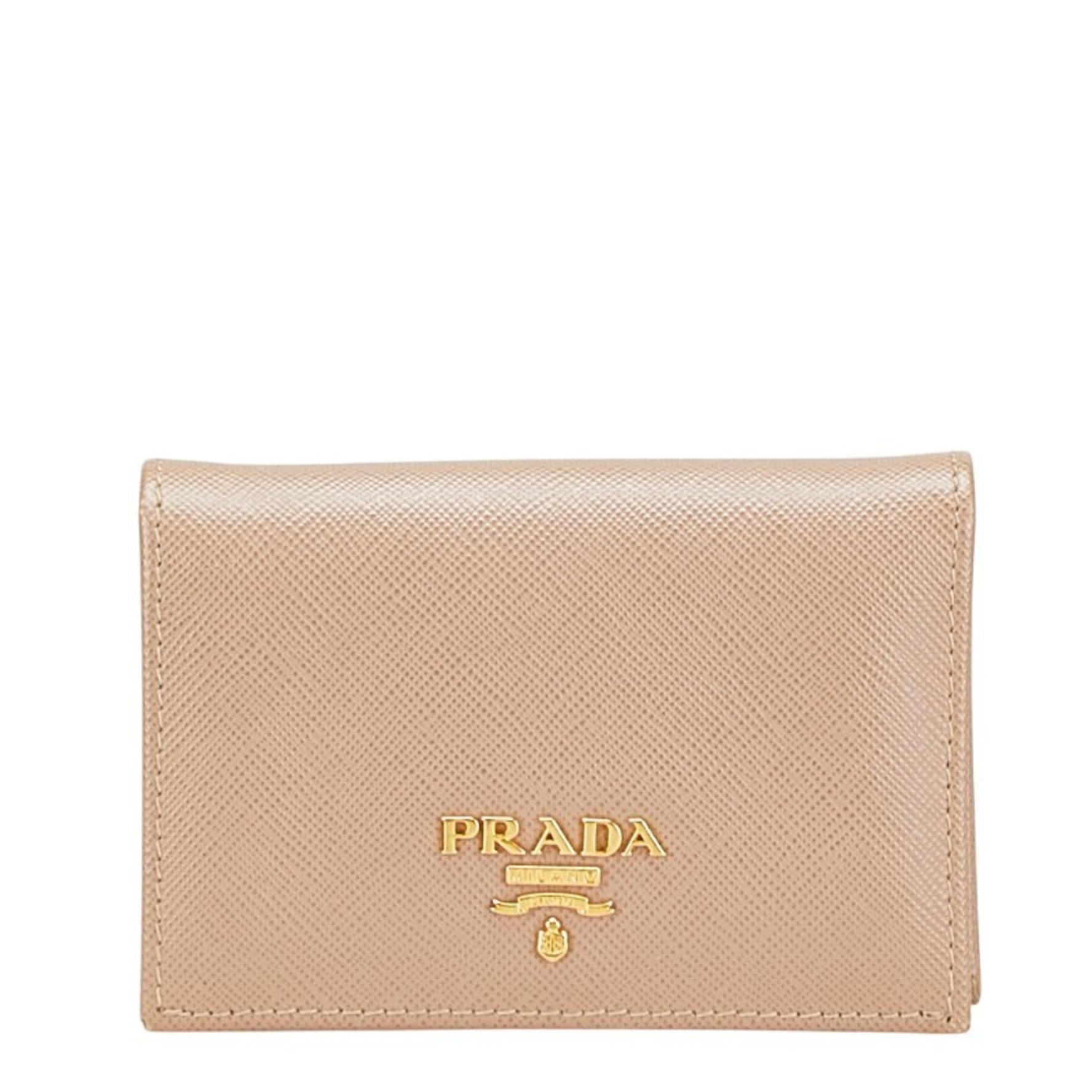 Prada Saffiano Card Case/Pass Case, Leather