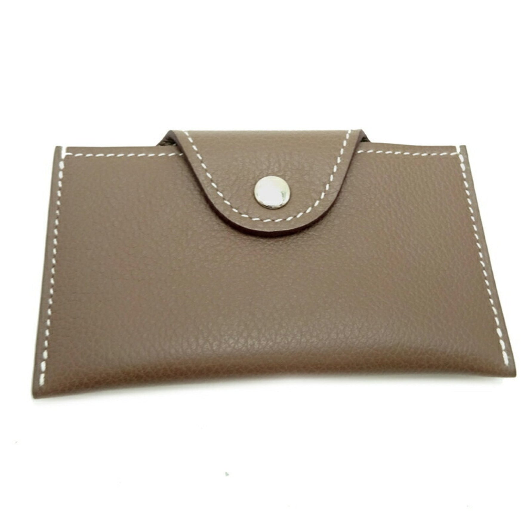 Hermes Iliad Card Holder B Stamp 2023 Case Evercolor Etoupe (Beige)