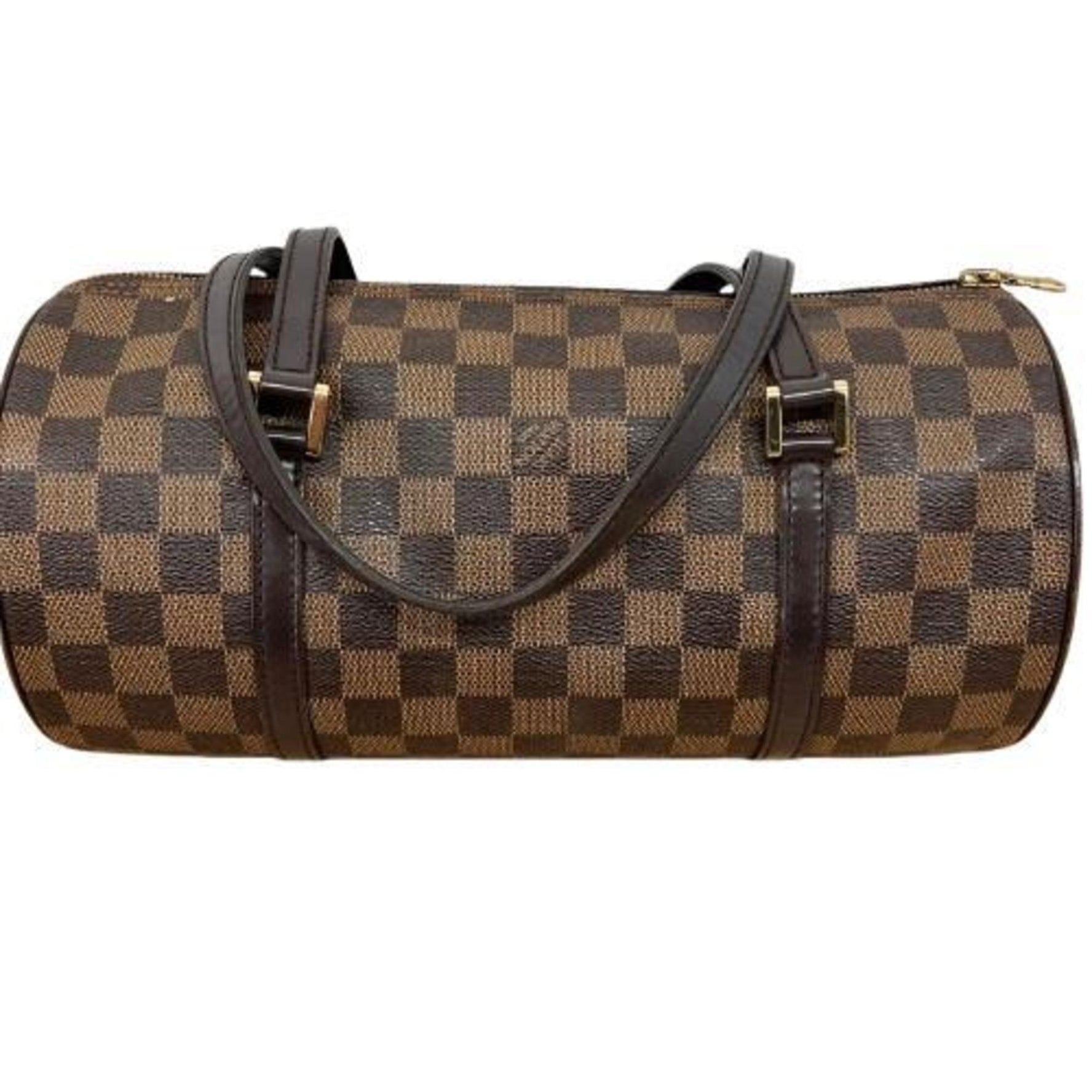 Louis Vuitton Damier Ebene N51303 Papillon 30 Handbag with Bag Brown