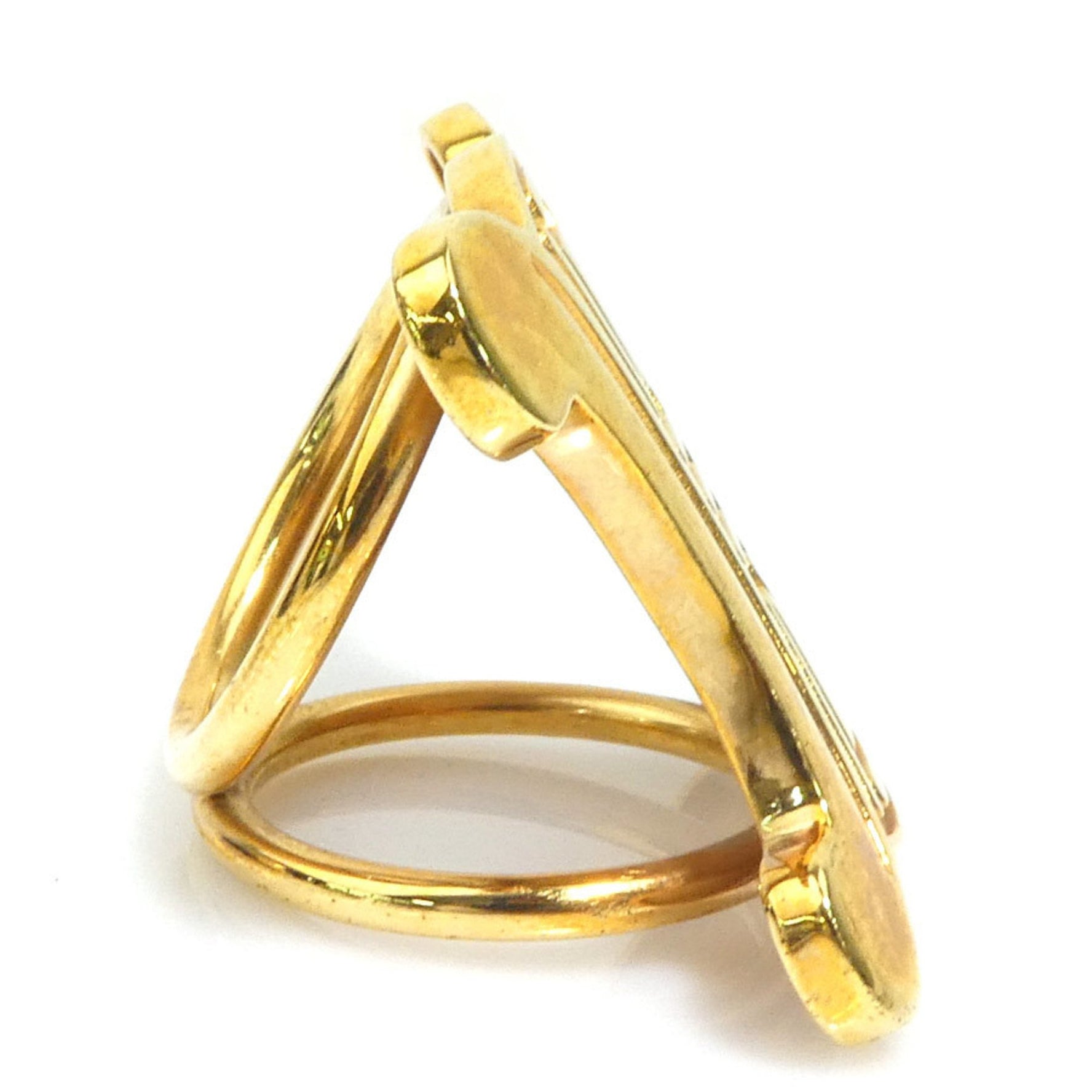 CELINE Scarf Ring Metal