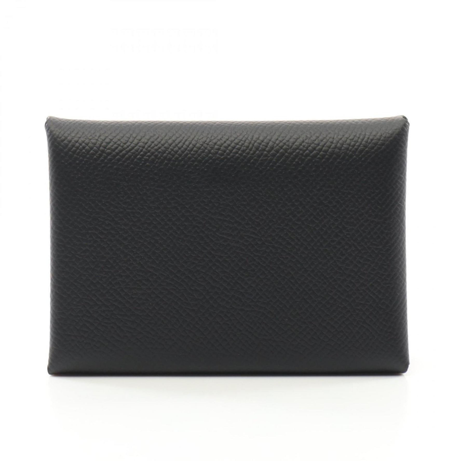 Hermes Calvi Duo Wallet/Coin Case Wallet Calfskin (Cowhide) Veau Epsom Leather