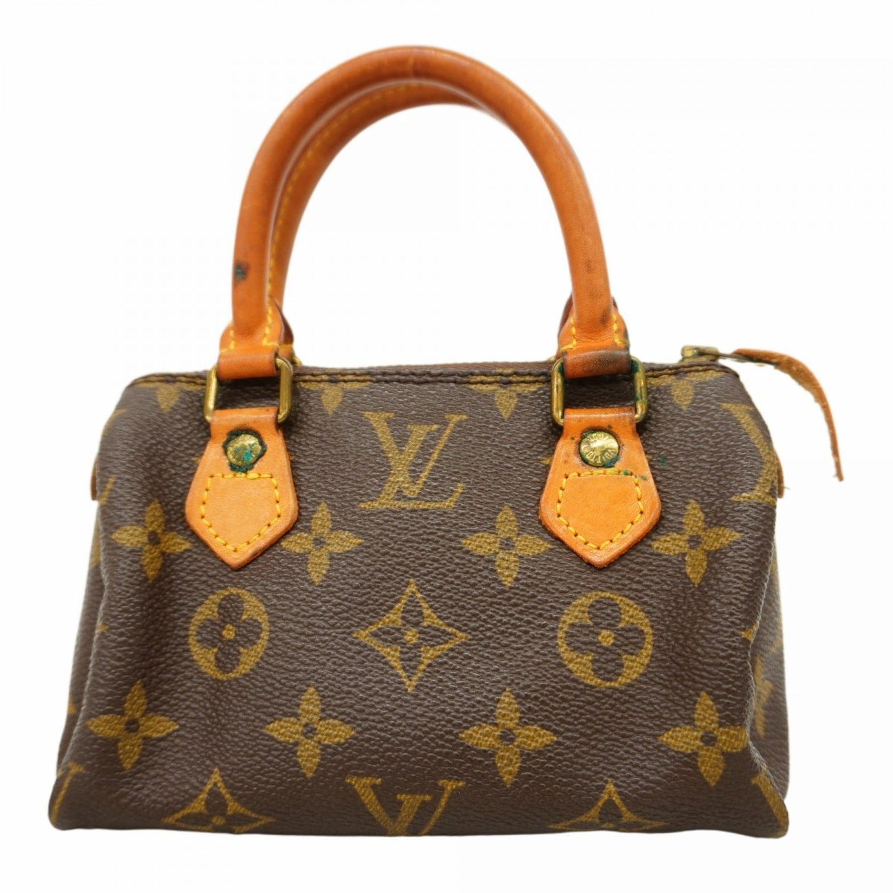 Louis Vuitton Monogram Mini Speedy Handbag Bag
