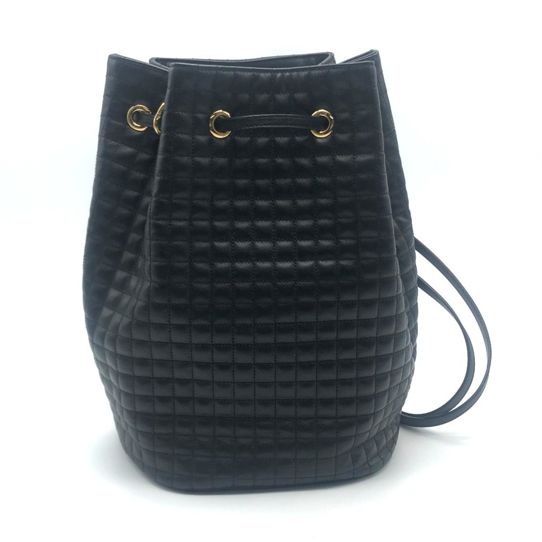 CELINE Small C Charm Backpack Leather x