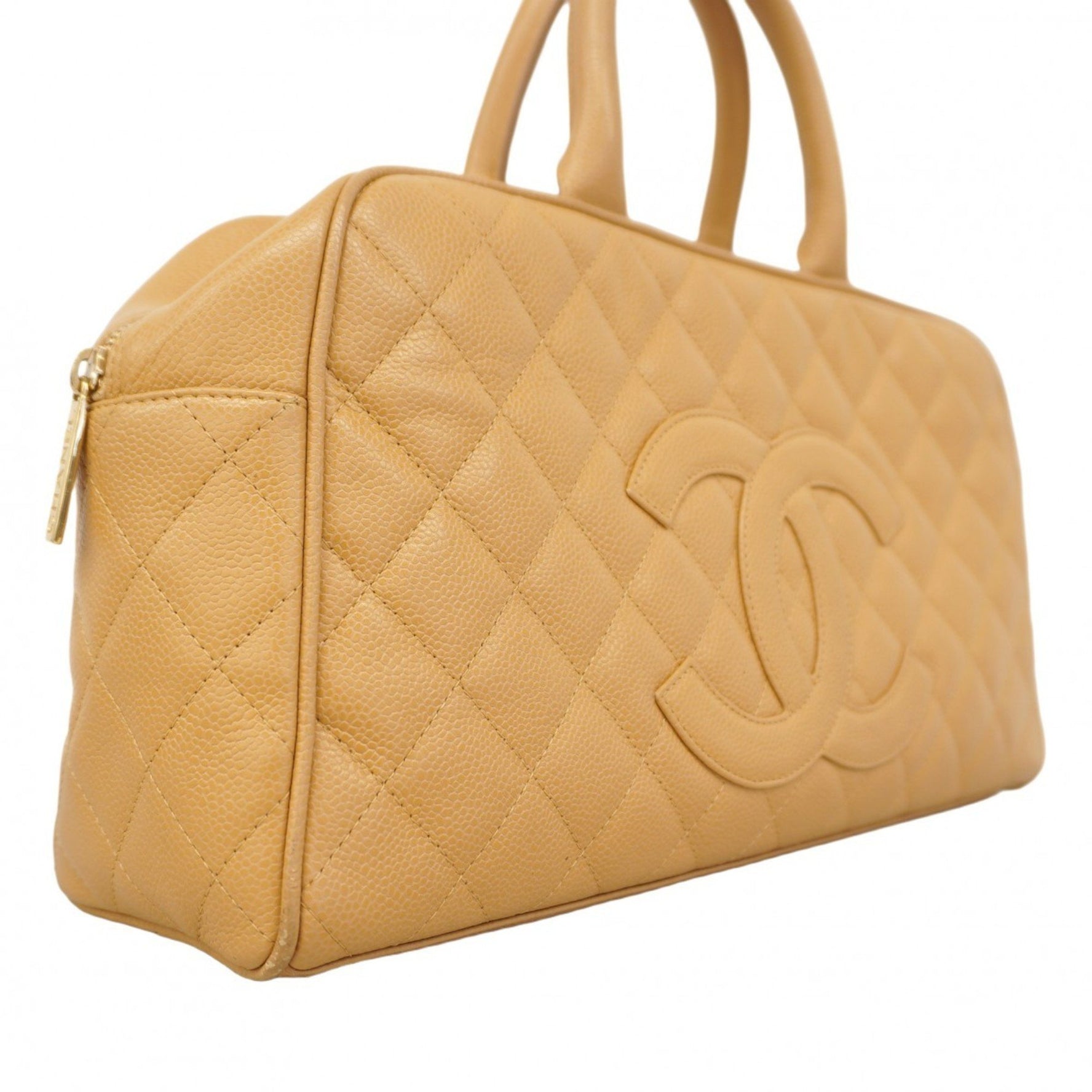 Chanel Matelasse Handbag in Caviar Leather