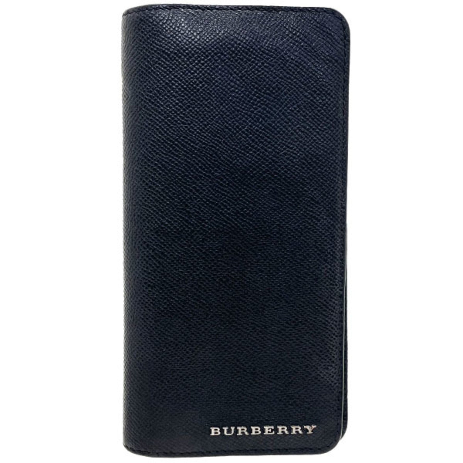 Burberry Leather Long Wallet