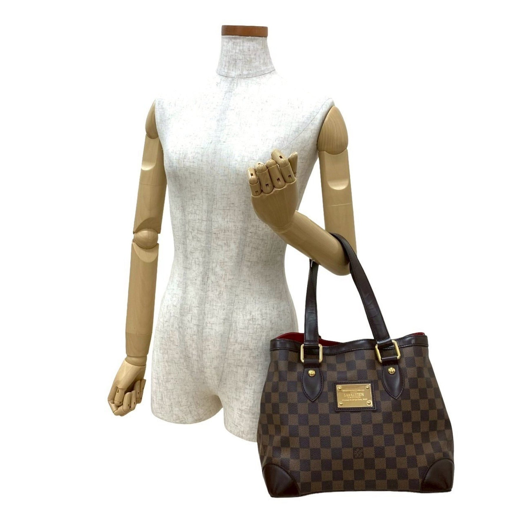 Louis Vuitton Hampstead PM Damier Leather Handbag/Mini Tote Bag