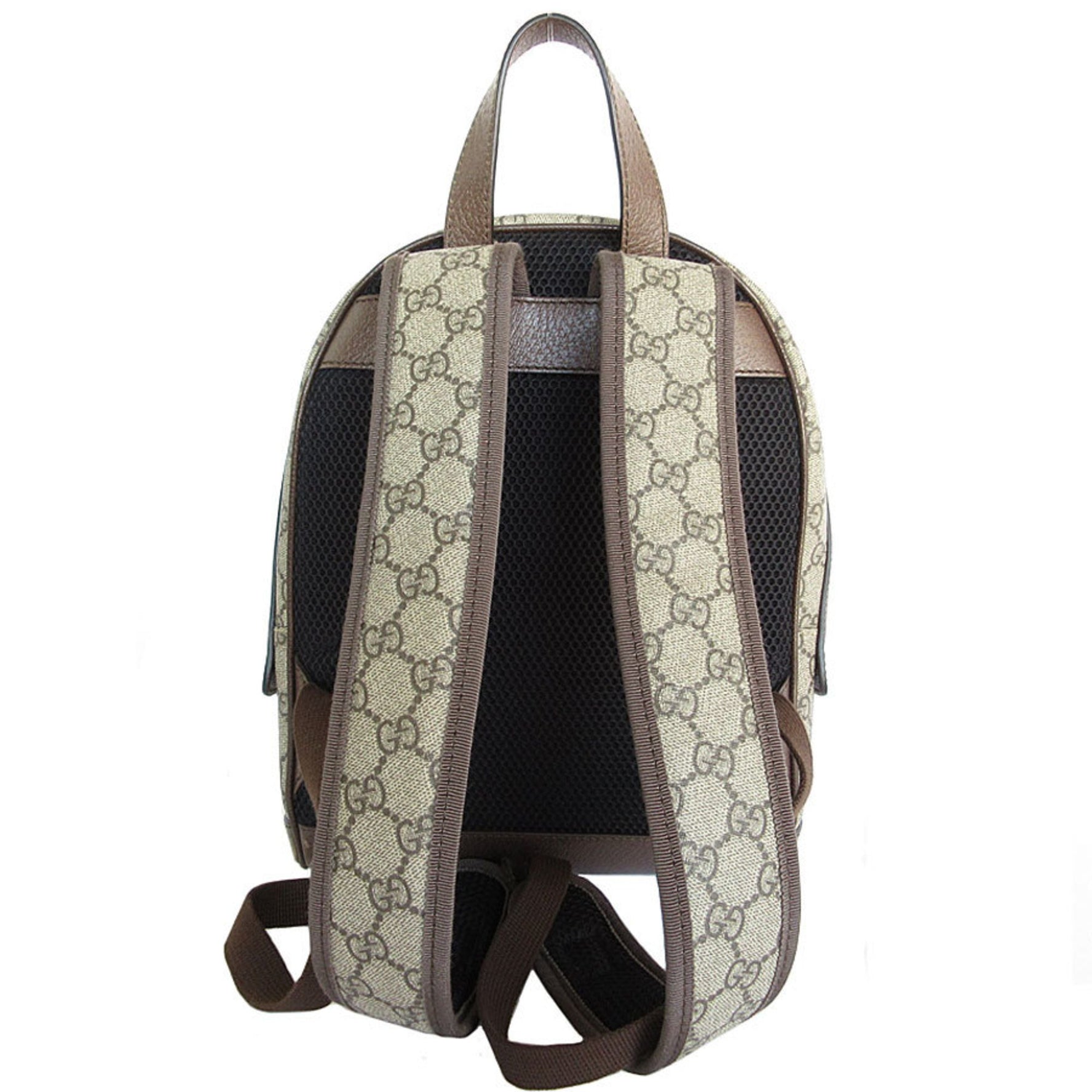 GUCCI Backpack GG Marmont Supreme Canvas Gold Men's