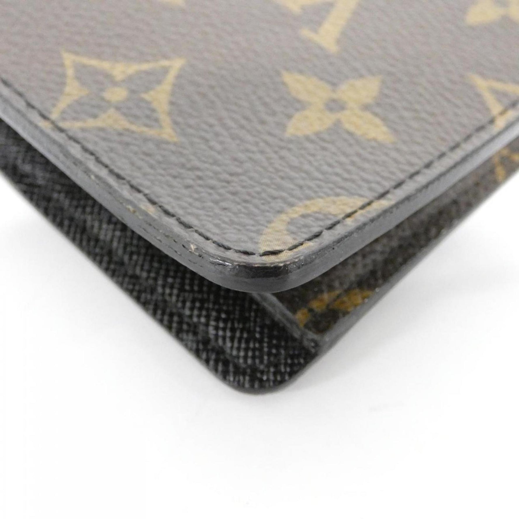 Louis Vuitton Monogram Macassar Portefeuille Tanon Wallet