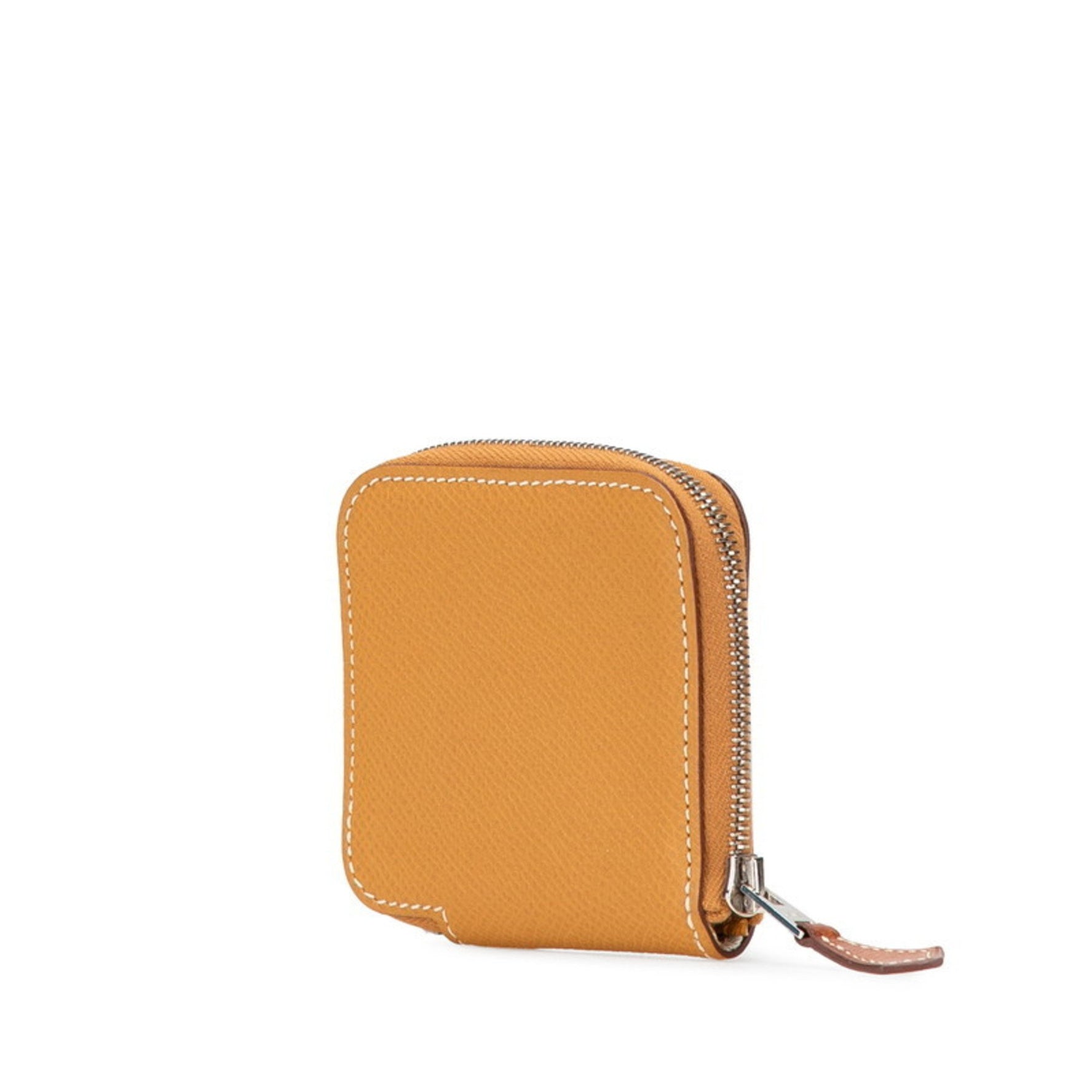 Hermès Azap Compact Mini Silkin Wallet/Coin Case, Epsom Leather, HERMES