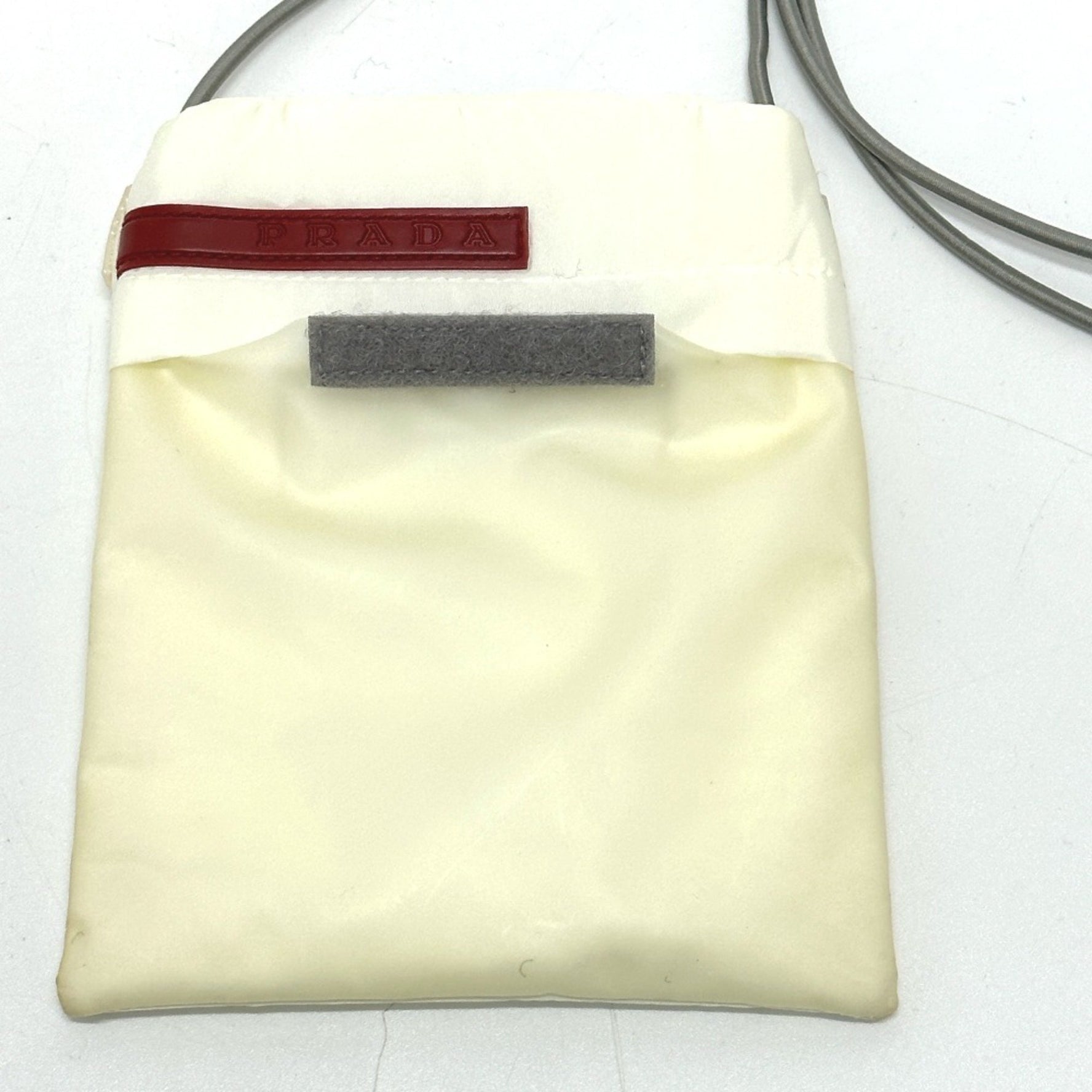 PRADA Sports Pochette Crossbody Sacoche Shoulder Bag Red