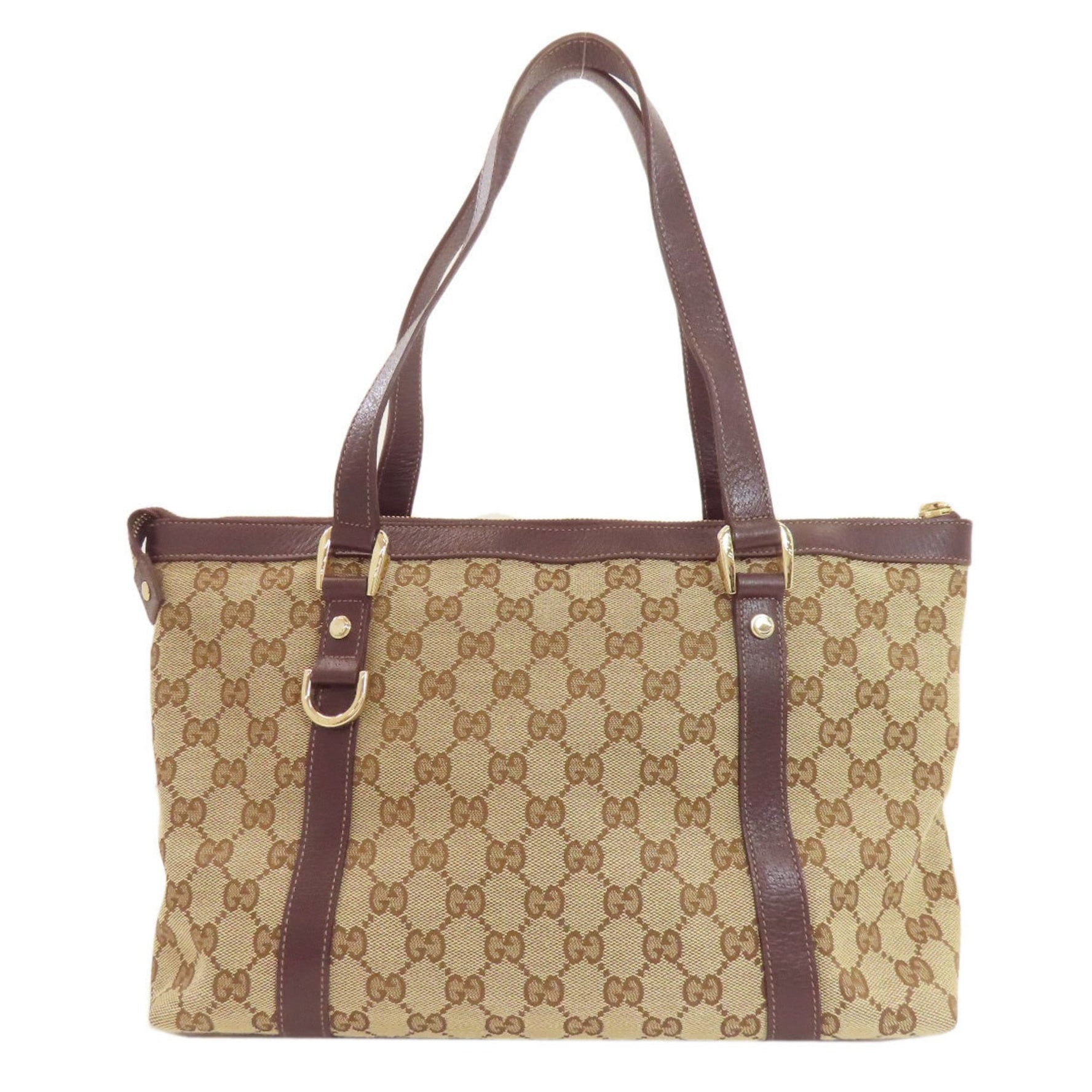 Gucci GG Tote Bag Canvas/Leather