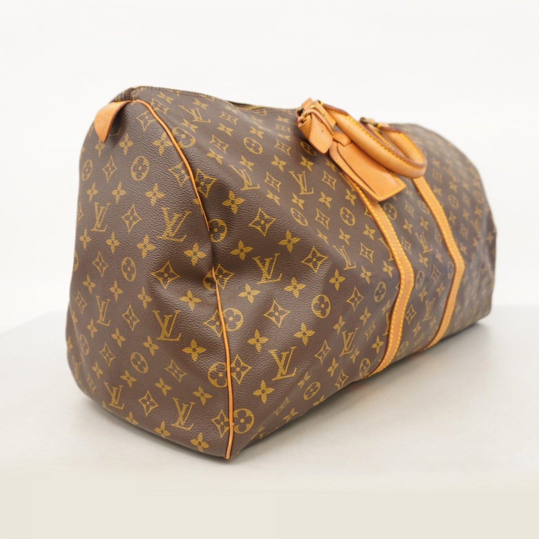 Louis Vuitton Monogram Keepall 55 Boston Bag Men's and