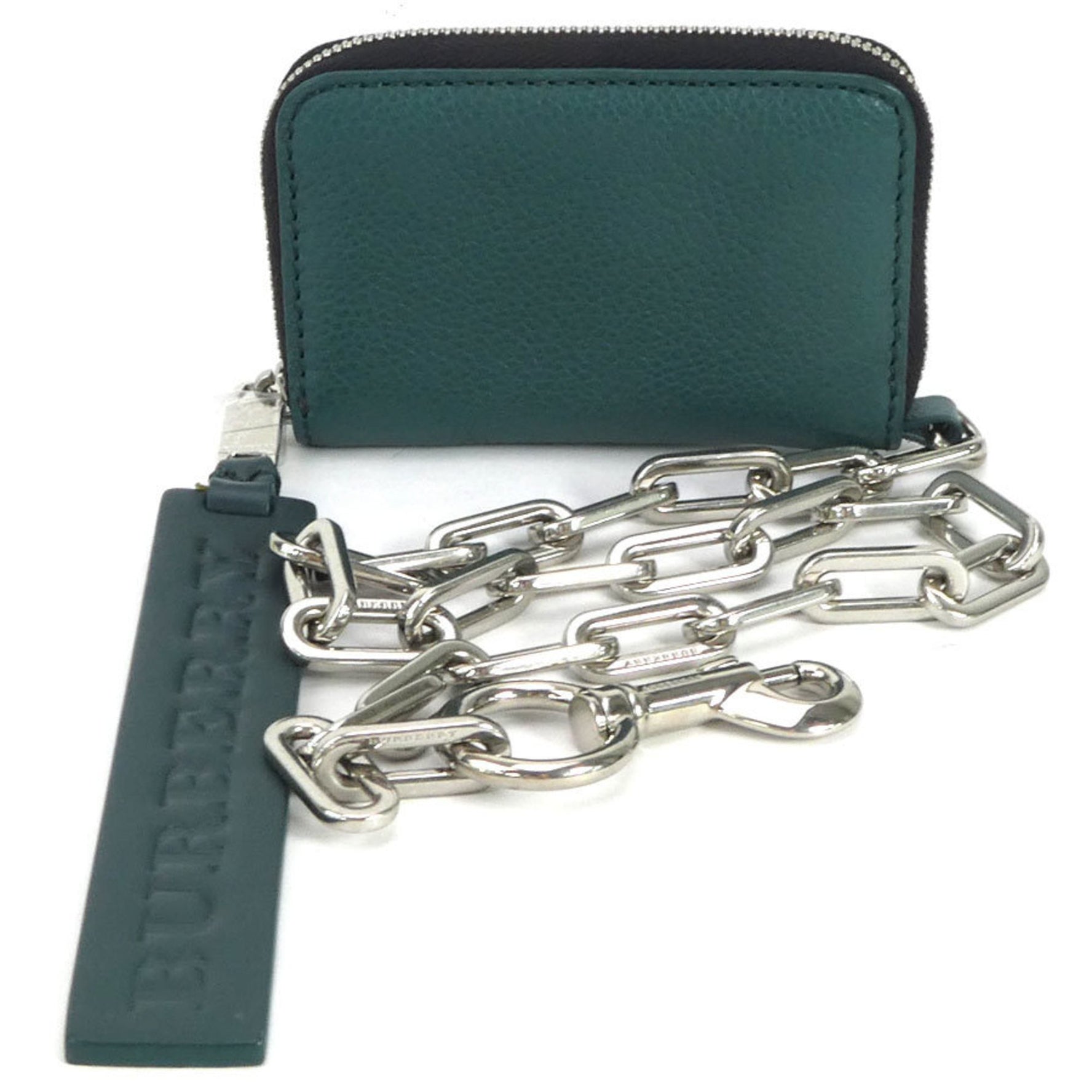 Burberry coin case leather / metal