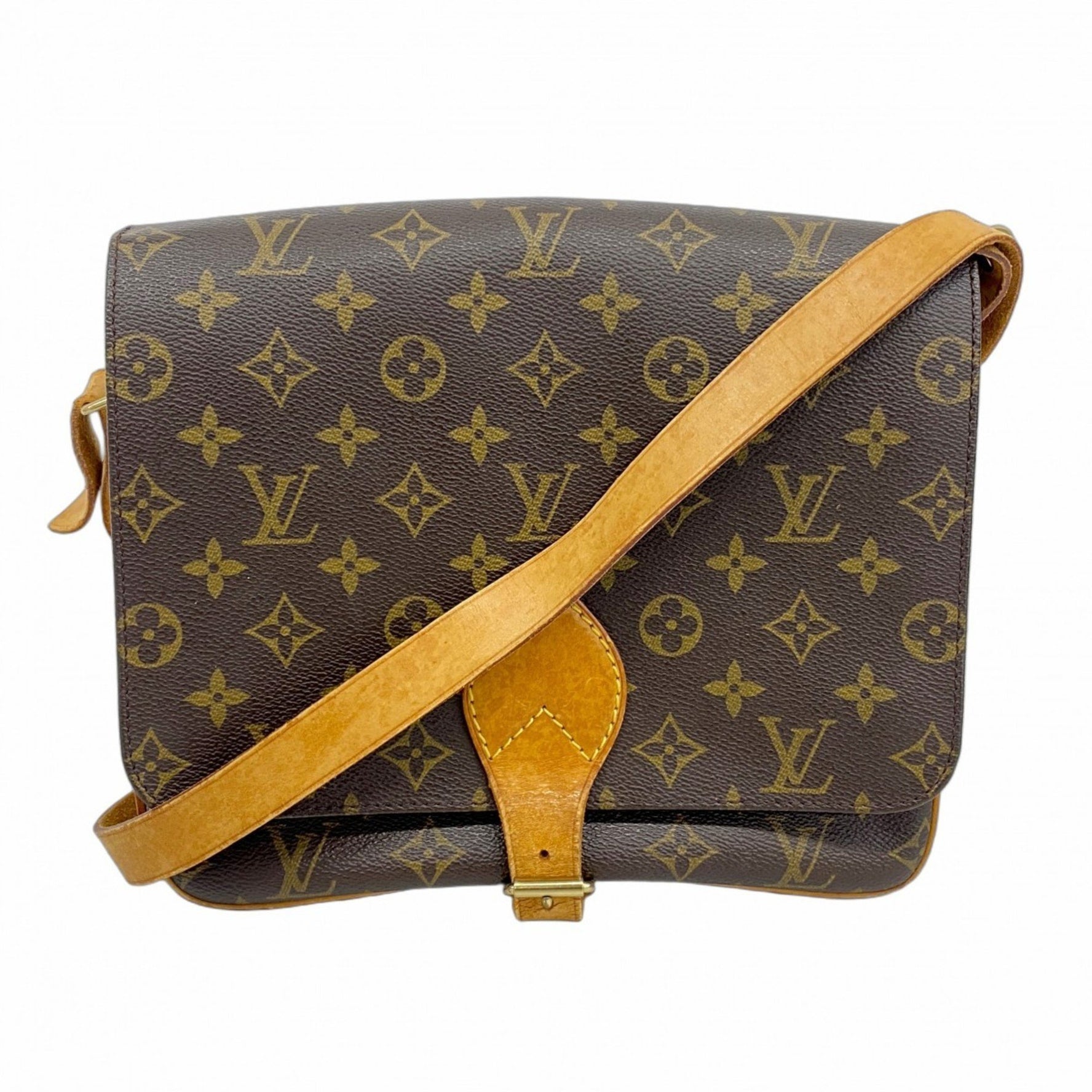 Louis Vuitton Monogram Cartouchiere GM Shoulder Bag