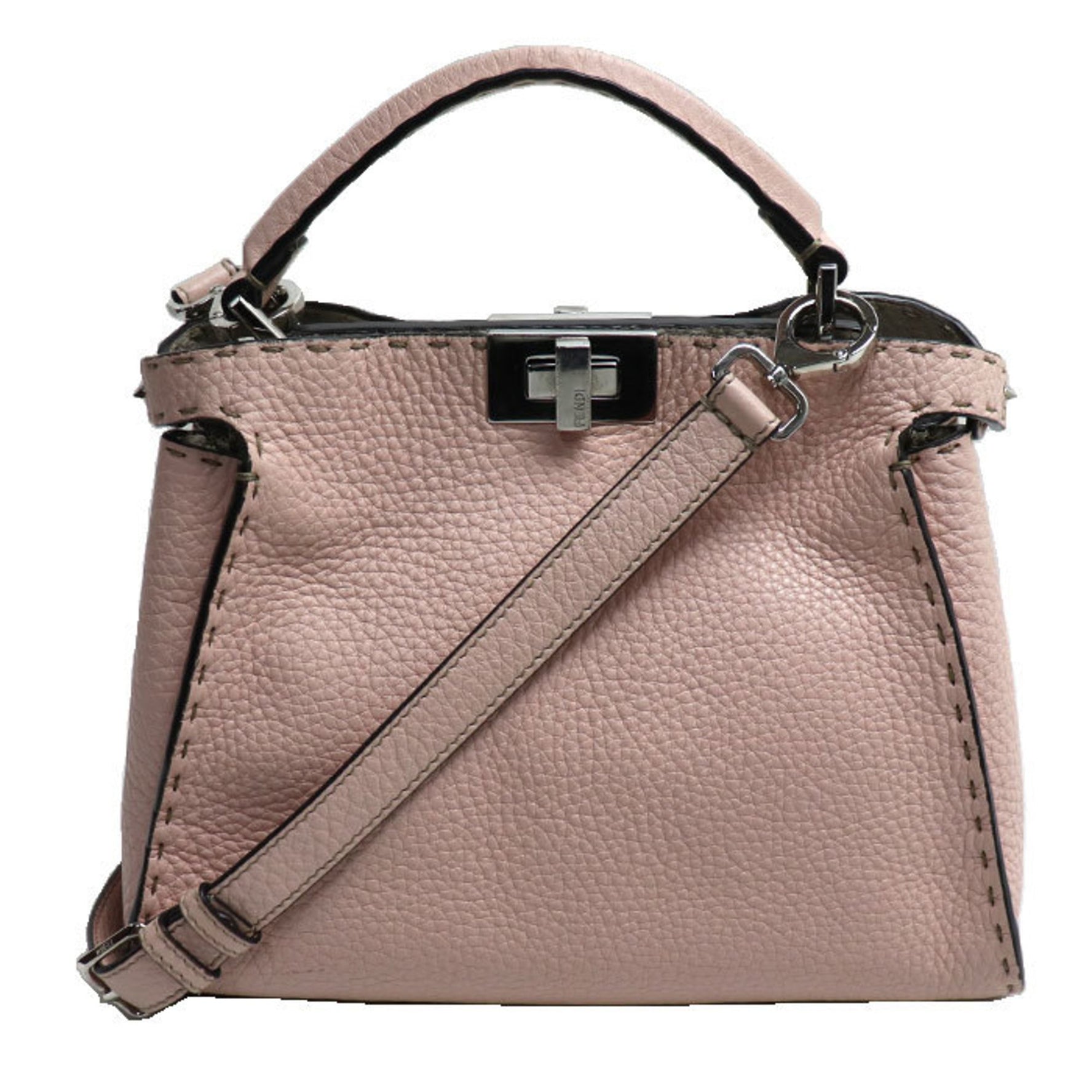 FENDI Selleria Peekaboo Essential Shoulder Bag SMT