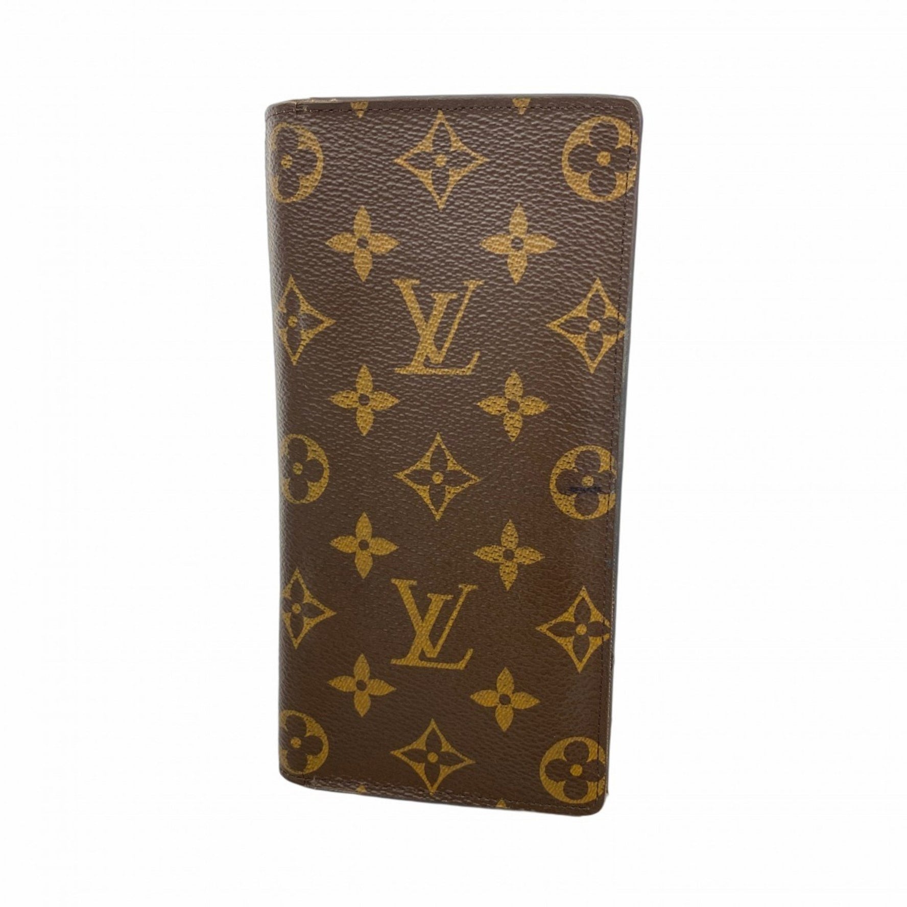 Louis Vuitton Monogram Portefeuille Brazza Long Wallet