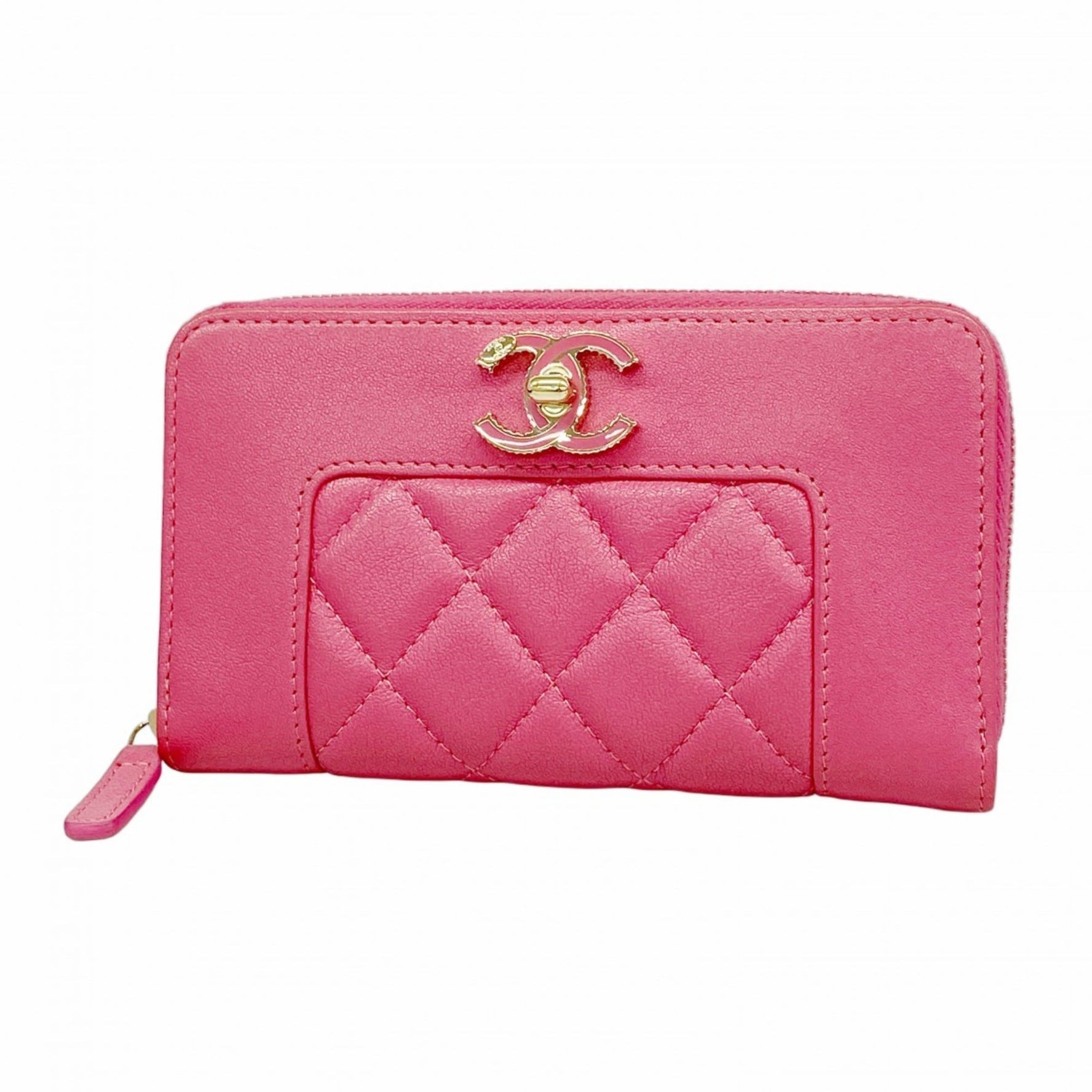 Chanel Mademoiselle Lambskin Wallet/Coin Case