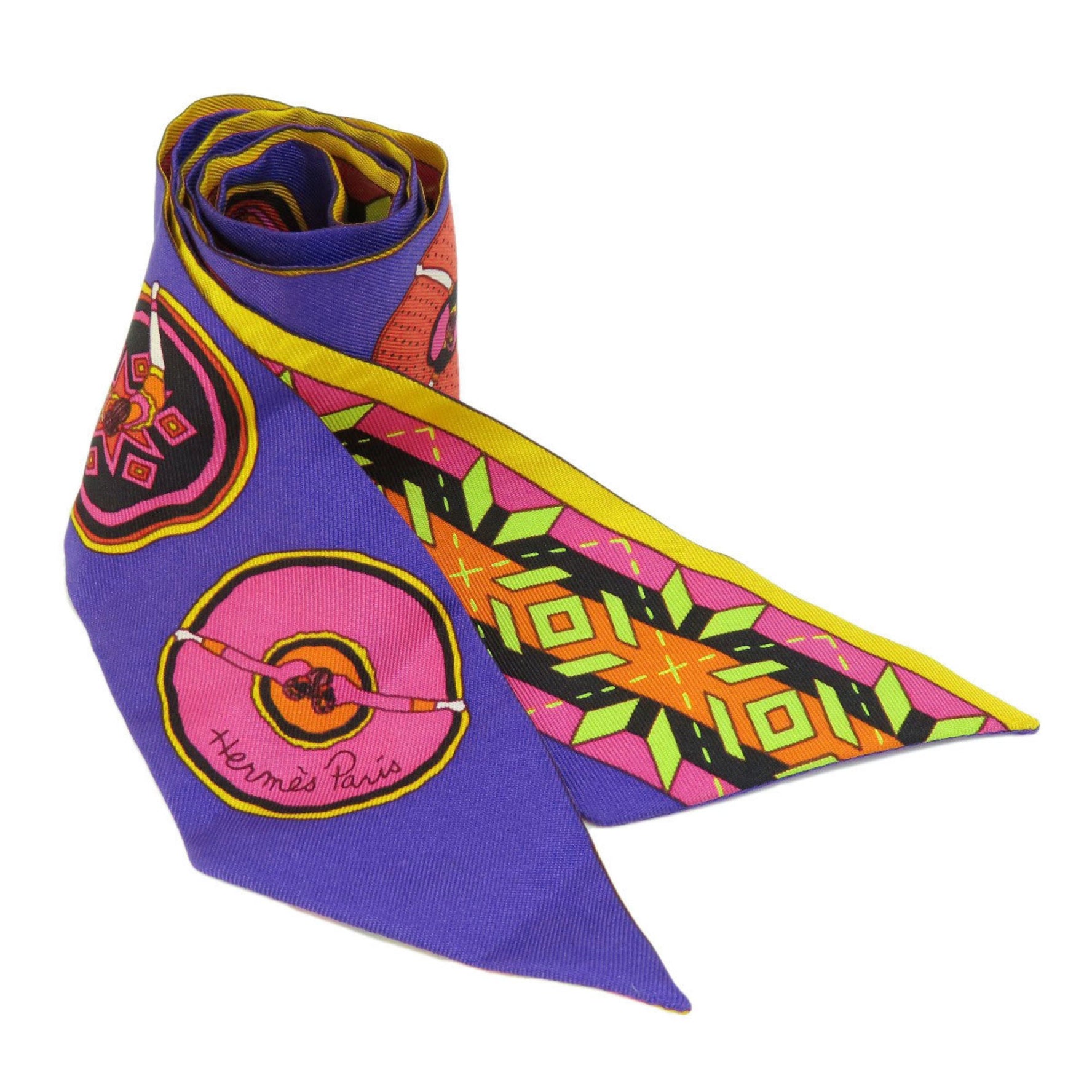 Hermes Twilly Scarf Silk