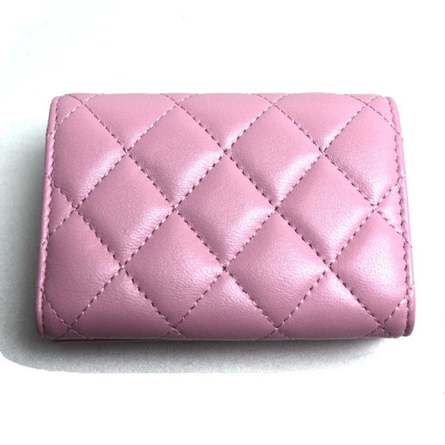 CHANEL Matelasse Classic Small Flap Wallet Tri-fold