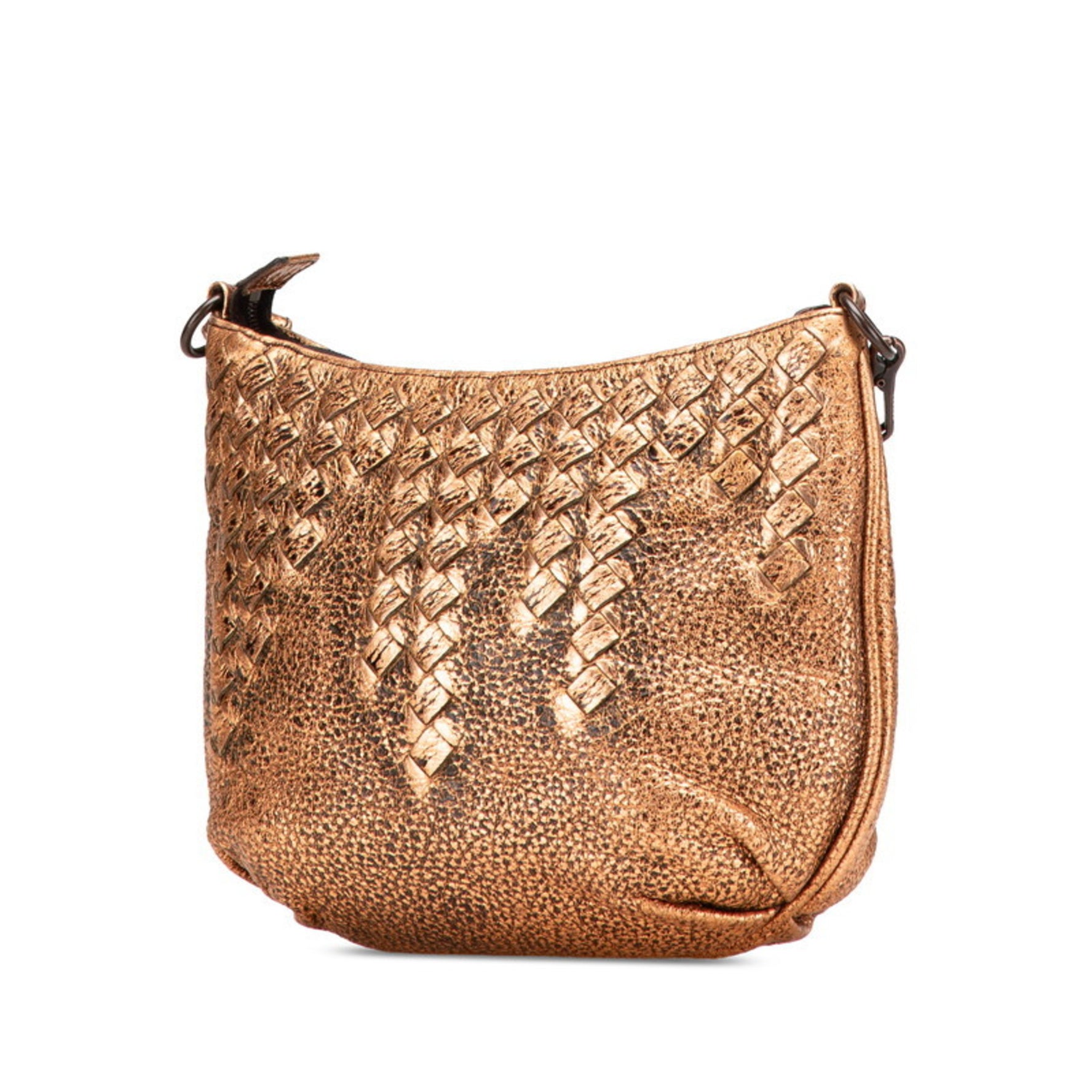 Bottega Veneta Intrecciato Shoulder Bag in Leather