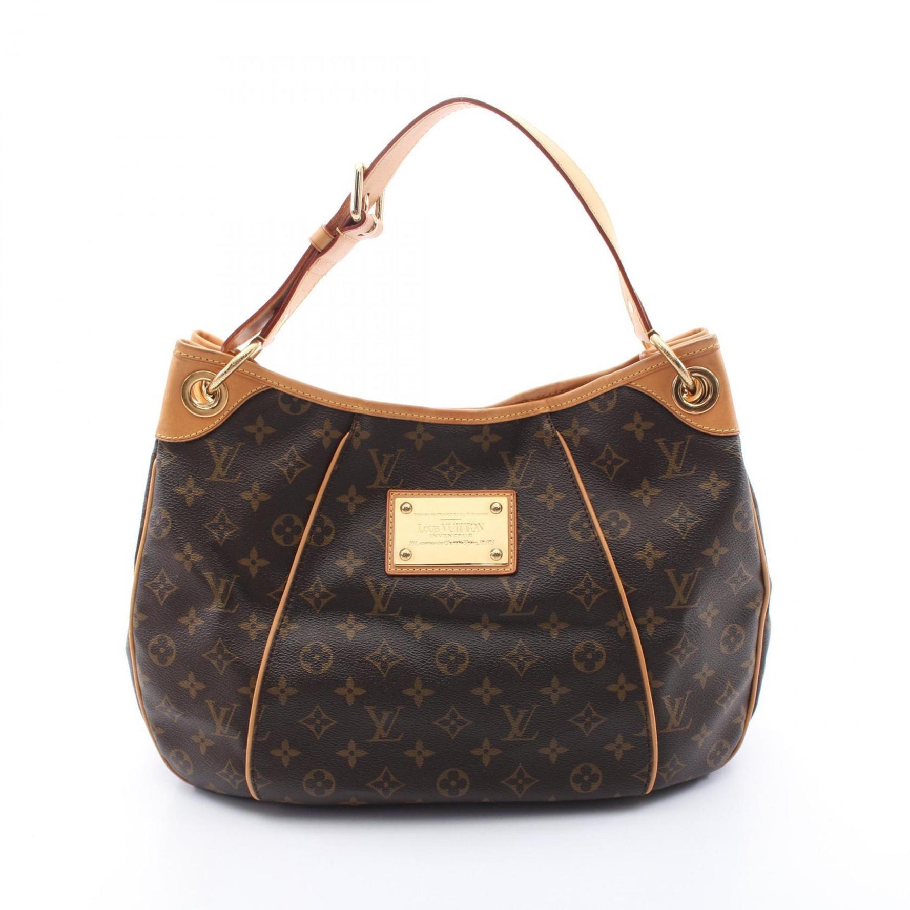 Louis Vuitton Galliera PM Shoulder Bag Coated Canvas Leather Monogram