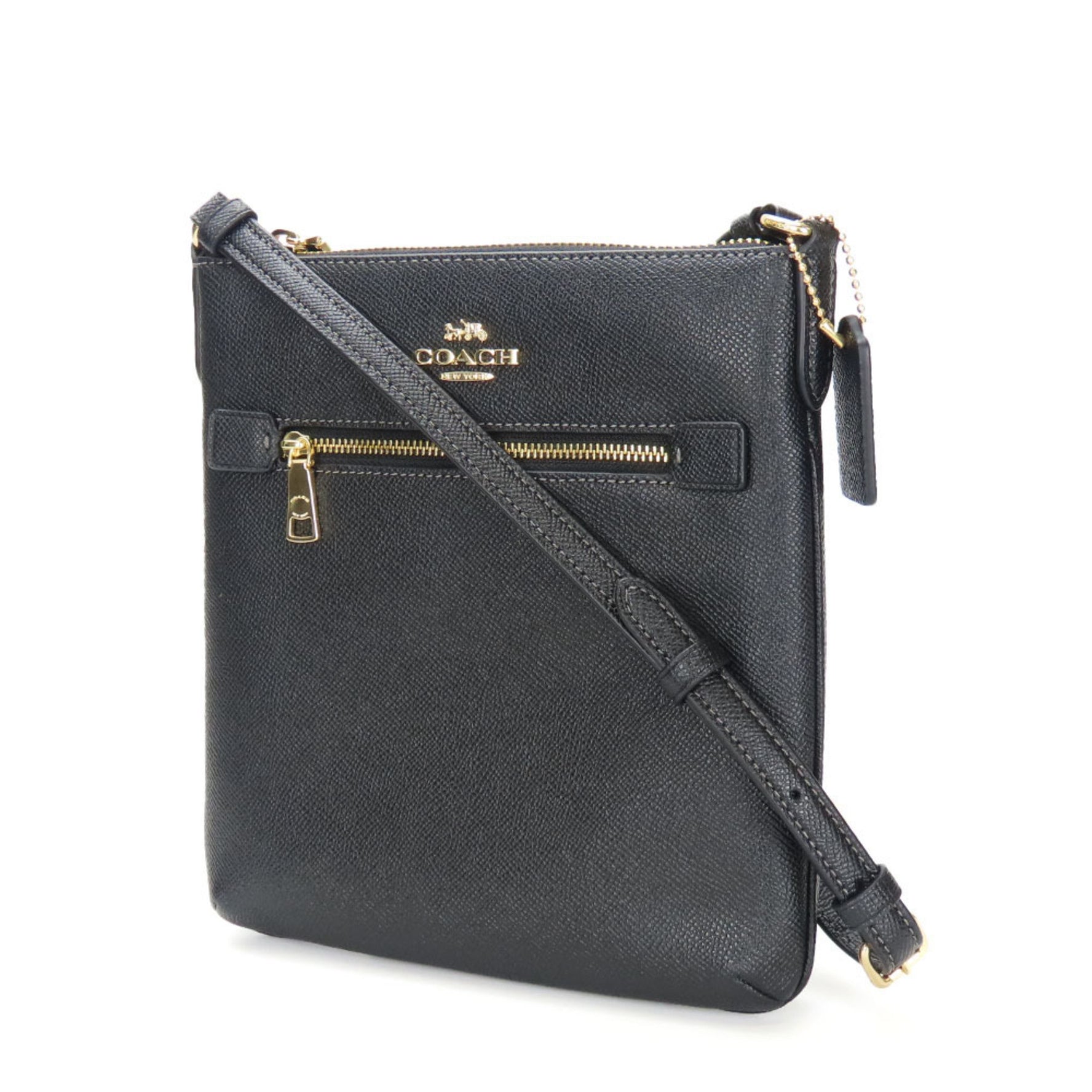 Coach Shoulder Bag Leather Pochette