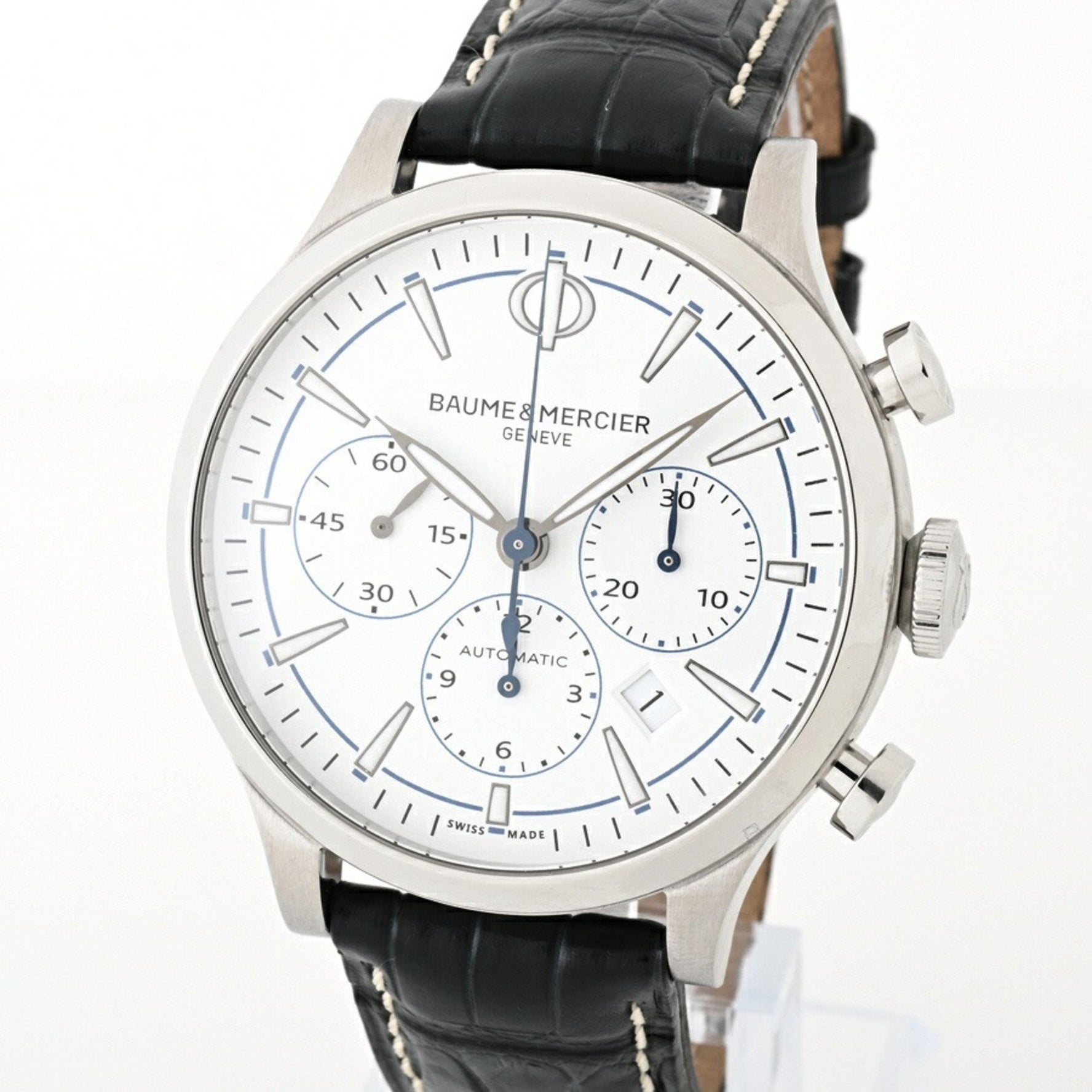 Baume & Mercier Capeland Anniversary of Japan's Landing Model White Automatic Watch
