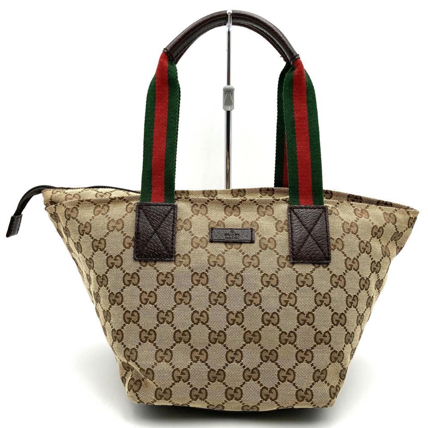 GUCCI Handbag, and Brown GG Canvas, Sherry Line, Women