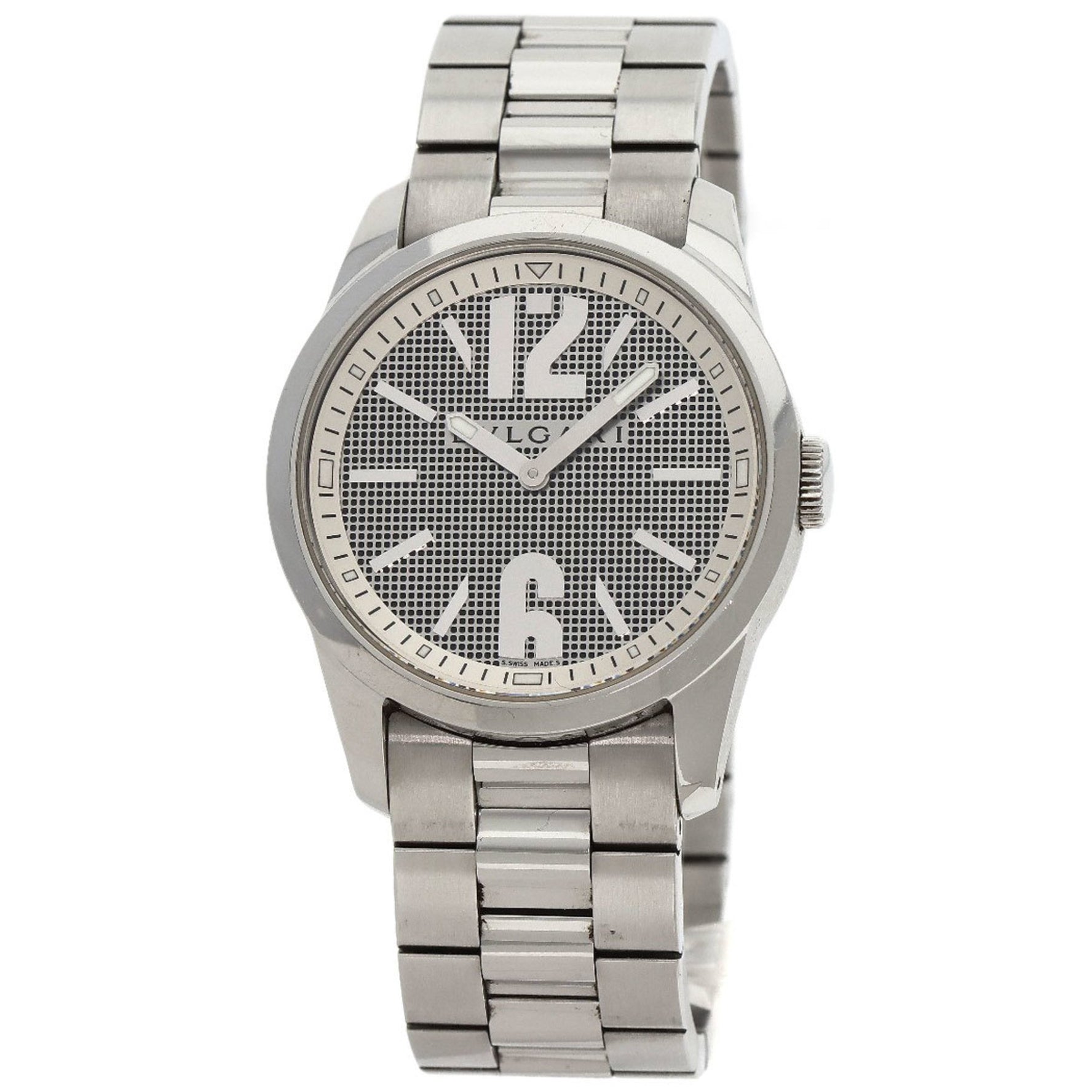 BVLGARI Solotempo Watch Stainless Steel SS