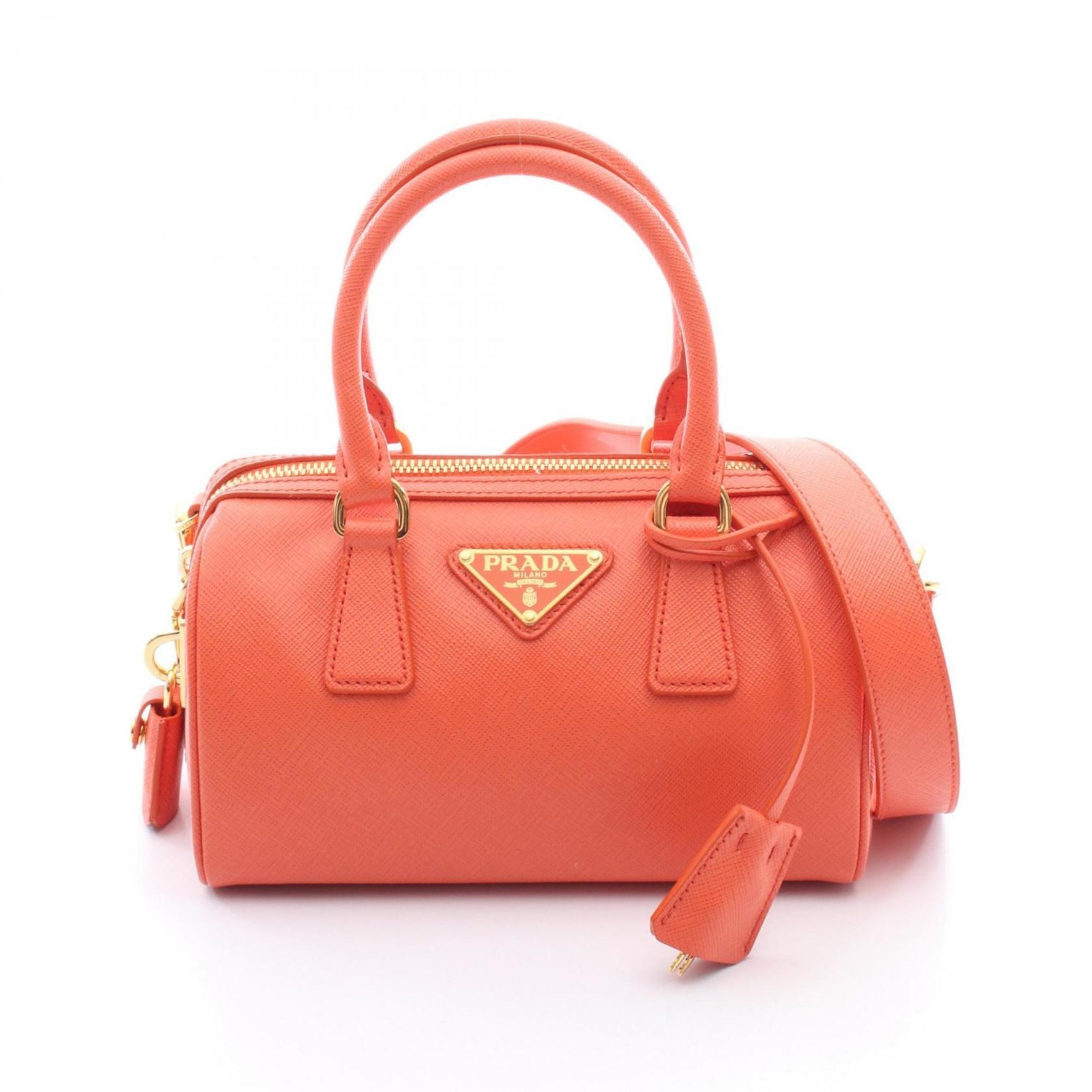 PRADA SAFFIANO LUX Handbag Saffiano Leather
