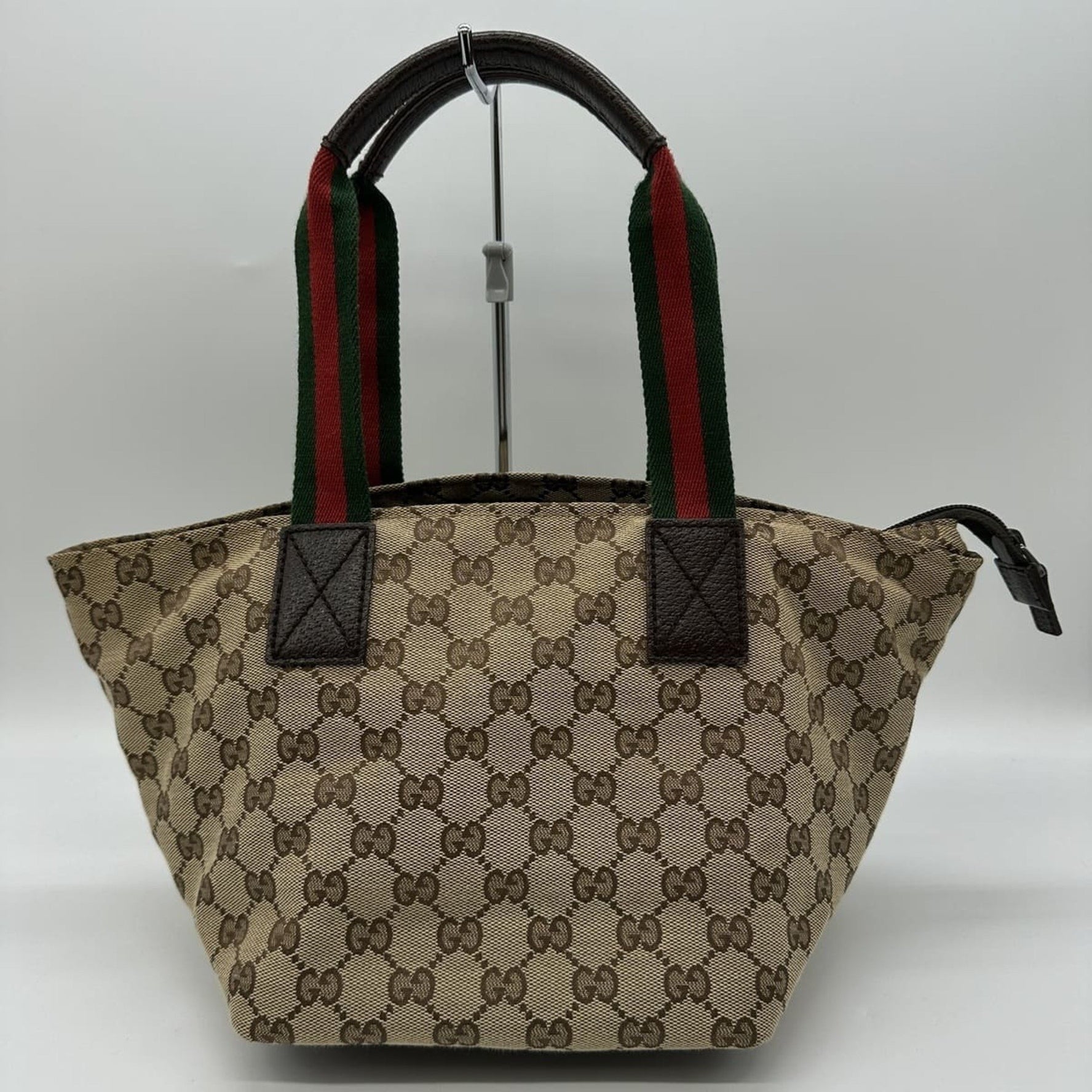 GUCCI Handbag, and Brown GG Canvas, Sherry Line, Women