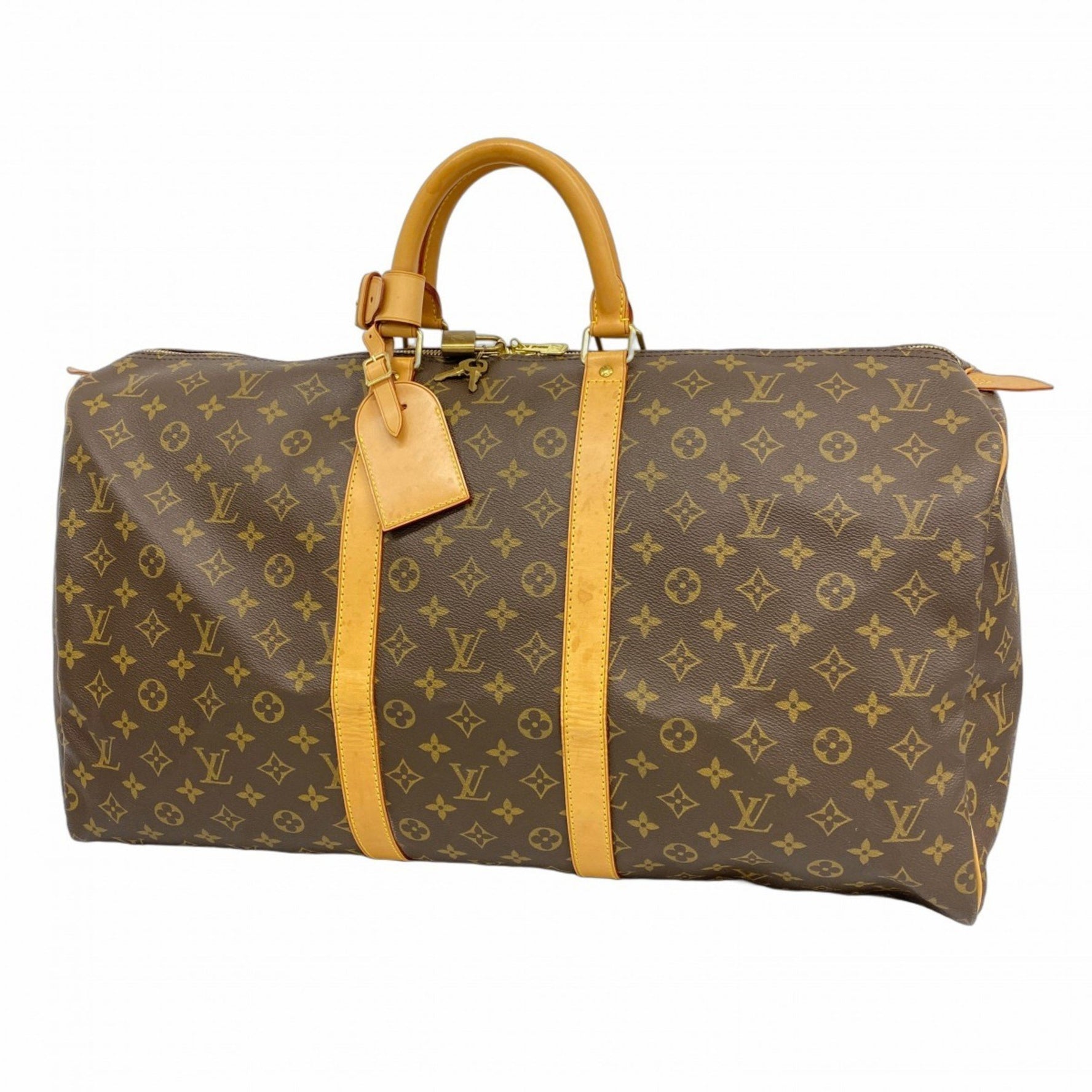 Louis Vuitton Monogram Keepall 55 Boston Bag Men's/Women's