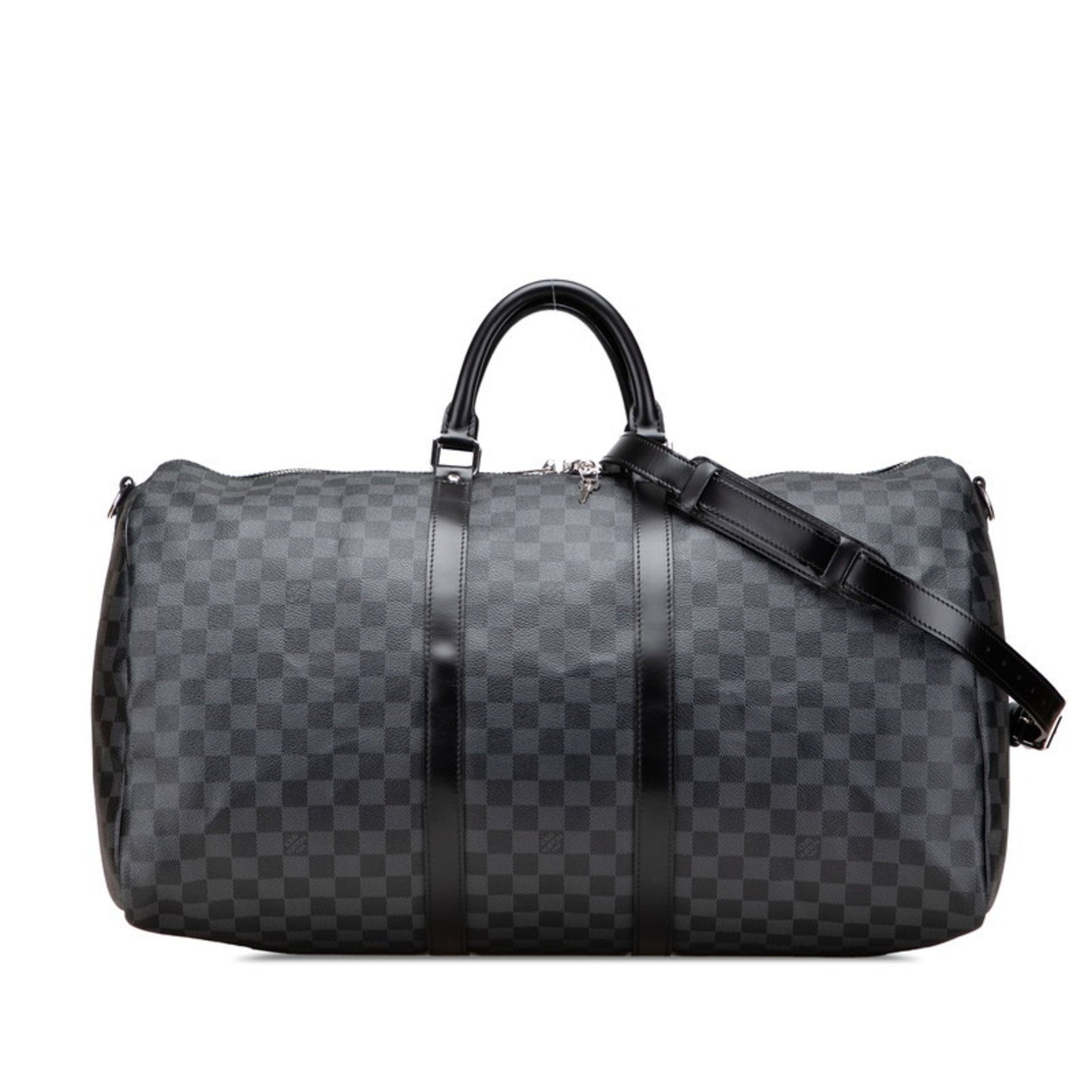 Louis Vuitton Damier Graphite Keepall Bandouliere 55 Boston/Shoulder Bag, PVC Leather