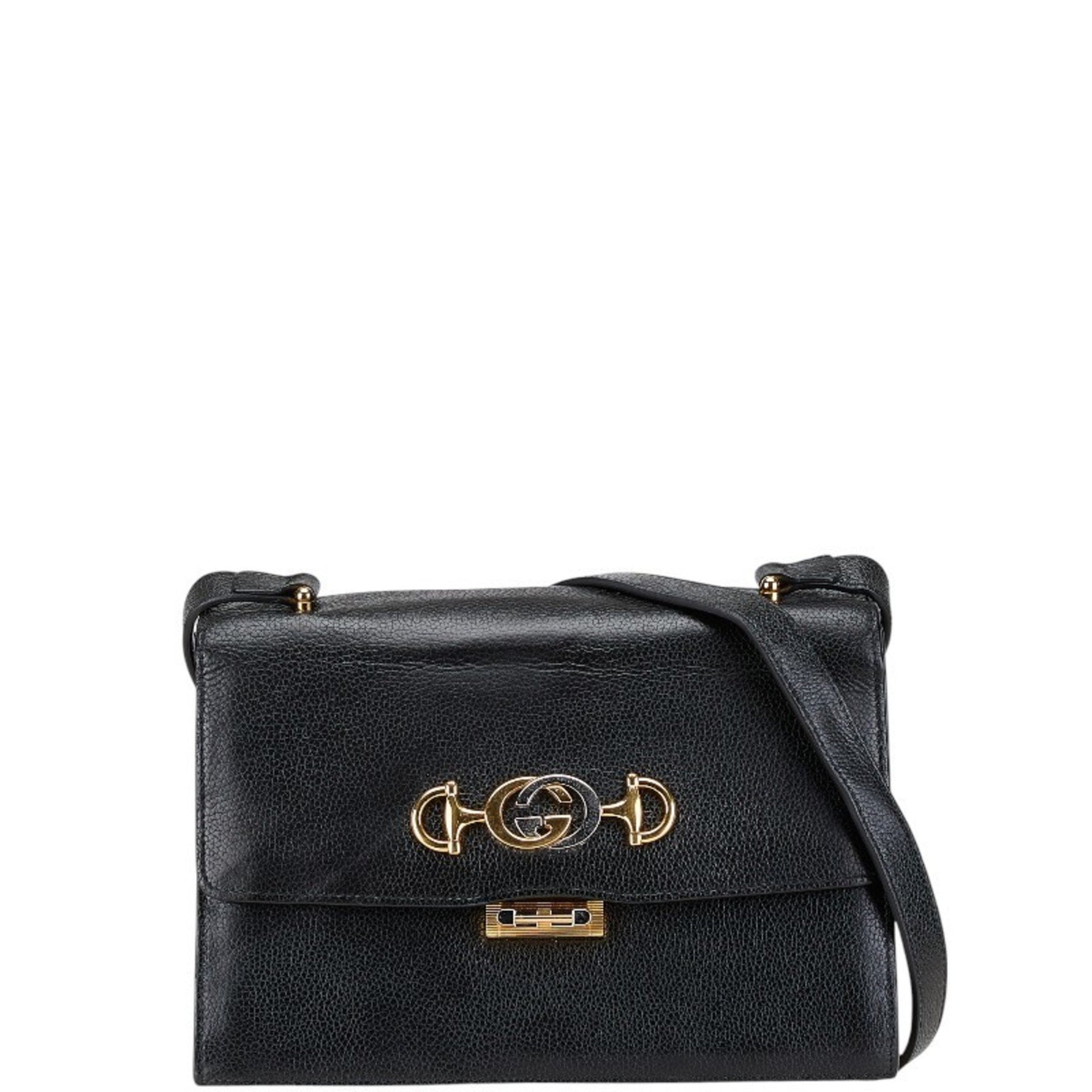 Gucci Zumi Shoulder Bag Leather