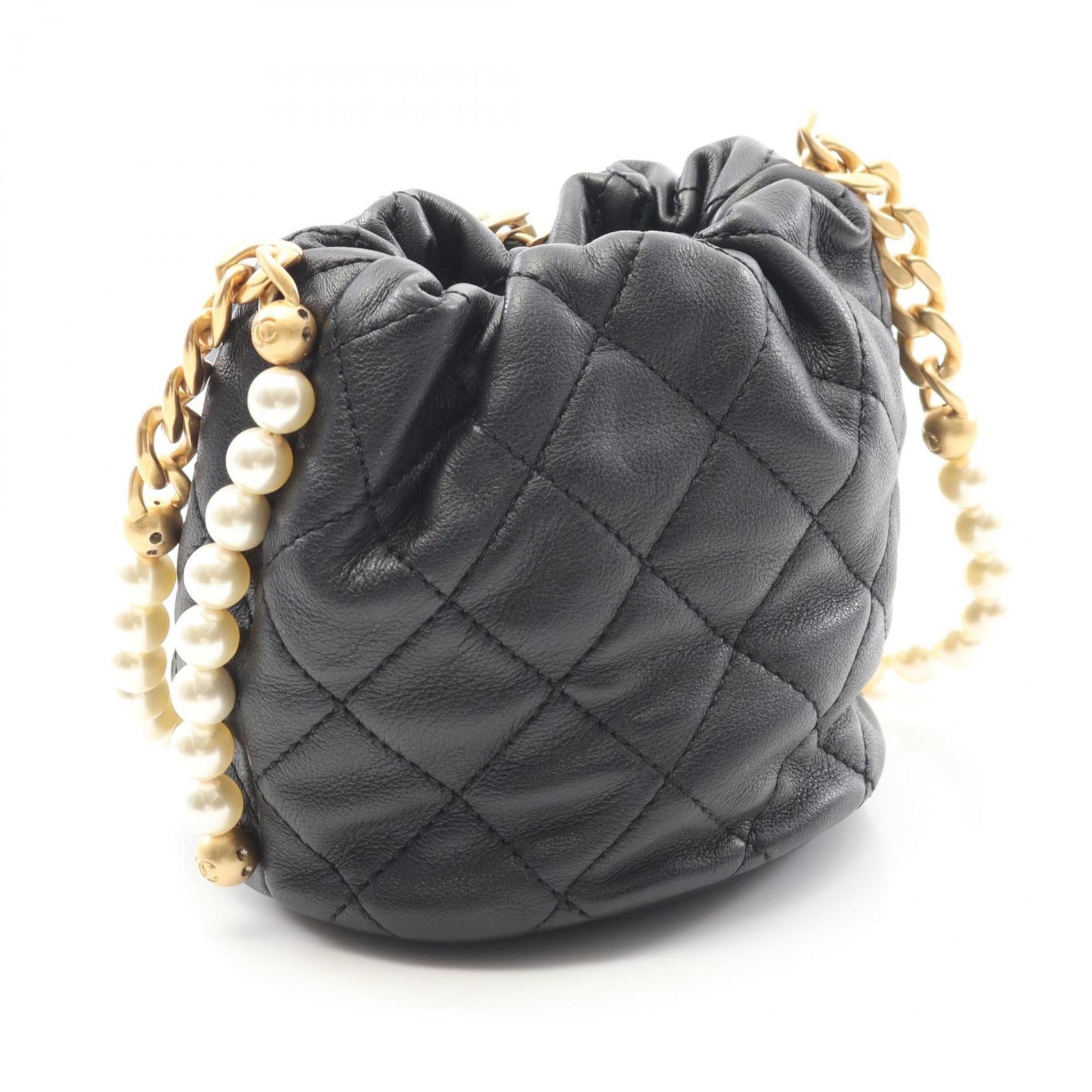CHANEL Matelasse Shoulder Bag, Lambskin Leather