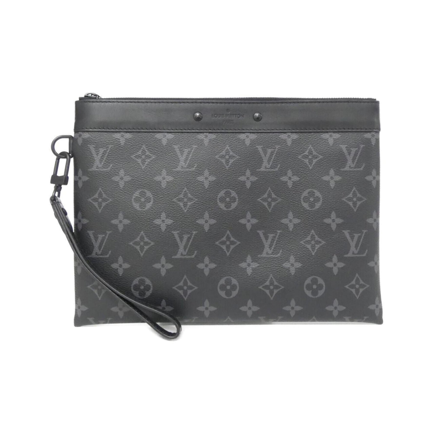Louis Vuitton Monogram Eclipse Pochette To Go Handbag
