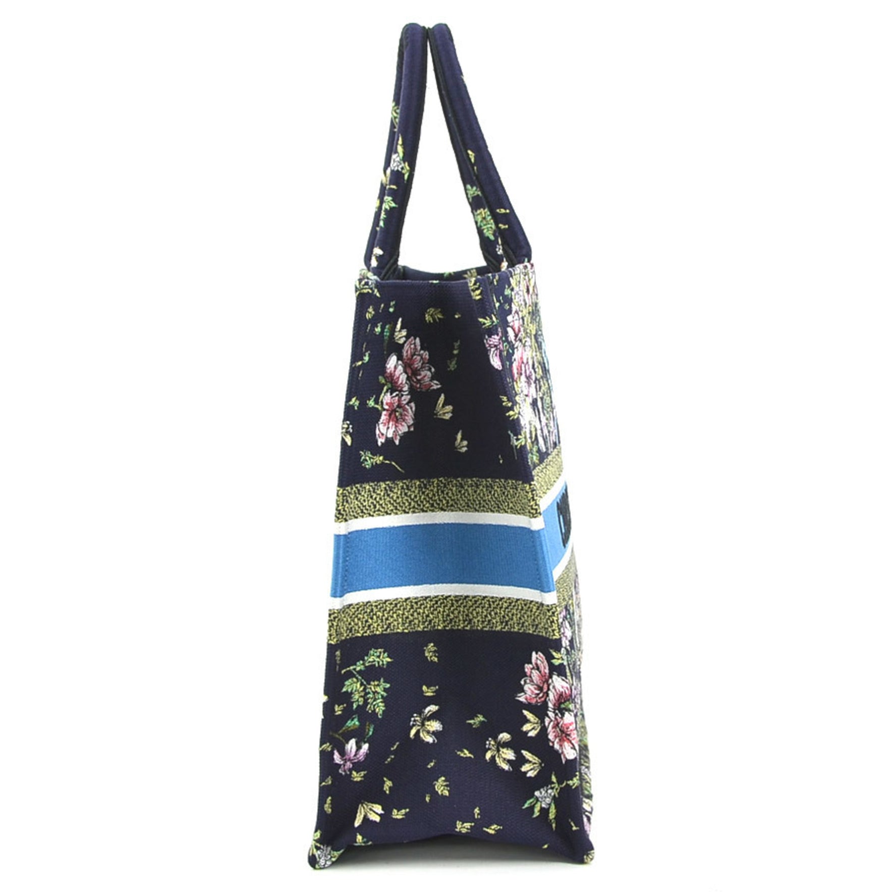 Christian Dior Handbag Tote Bag D Constellation Embroidery Book Large Canvas