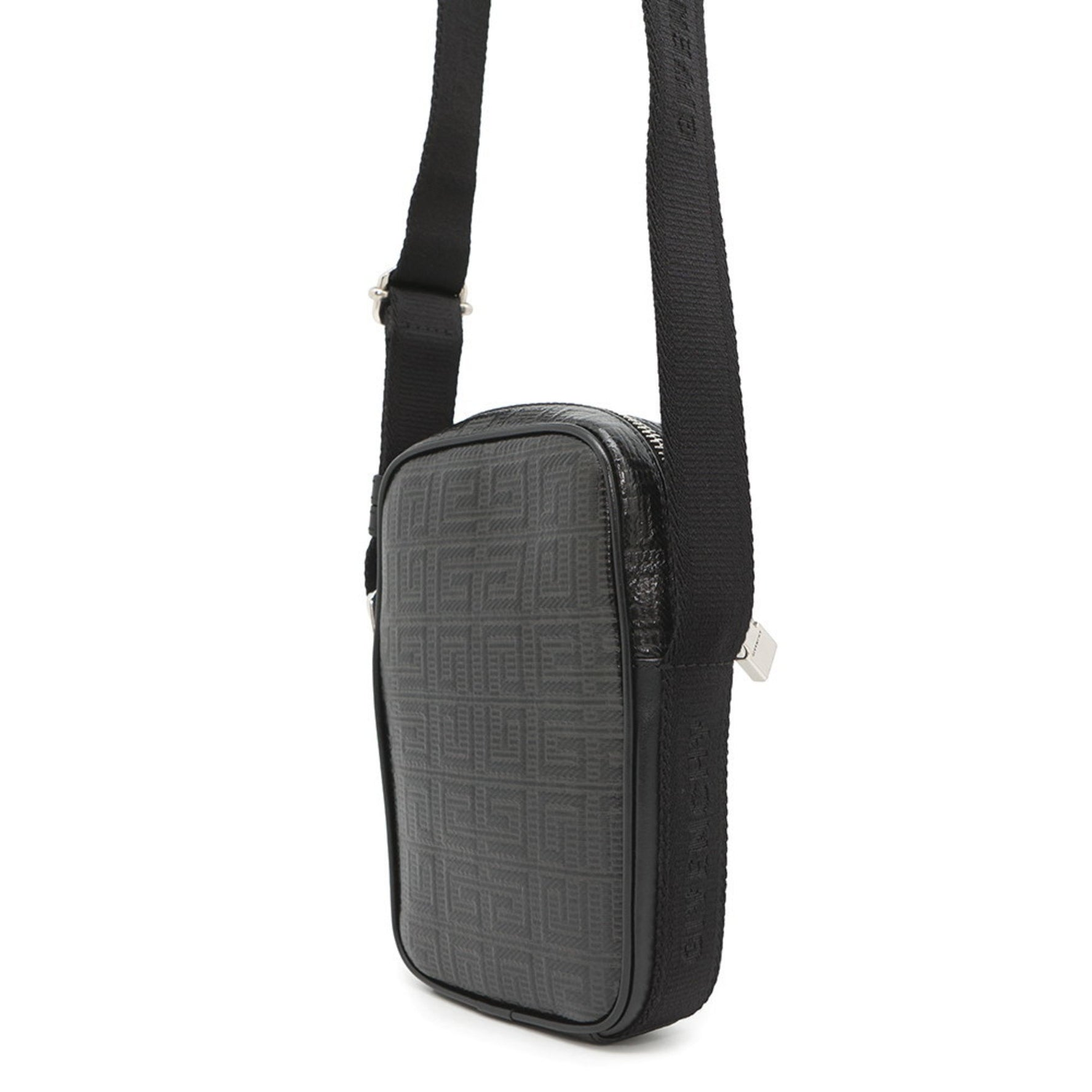 Givenchy 4G Pochette Leather Shoulder Bag BKU03GK1LF001 GIVENCHY Black