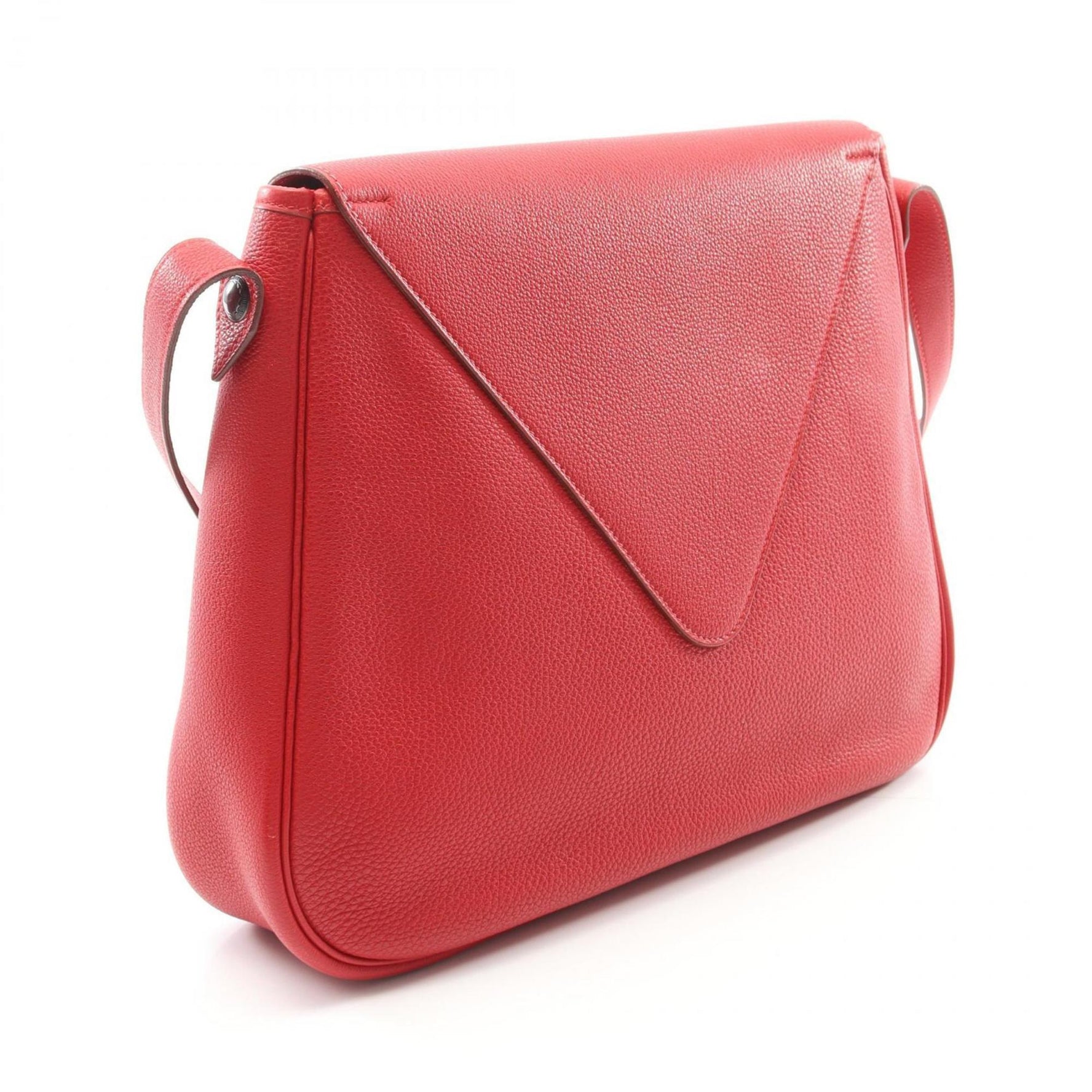 Hermes Hermès Christine Togo Leather Shoulder Bag, Red
