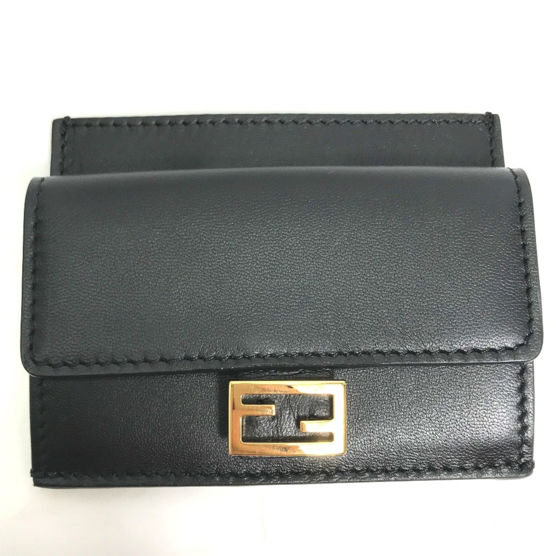 Fendi Coin Compartment Wallet coin purse Gold