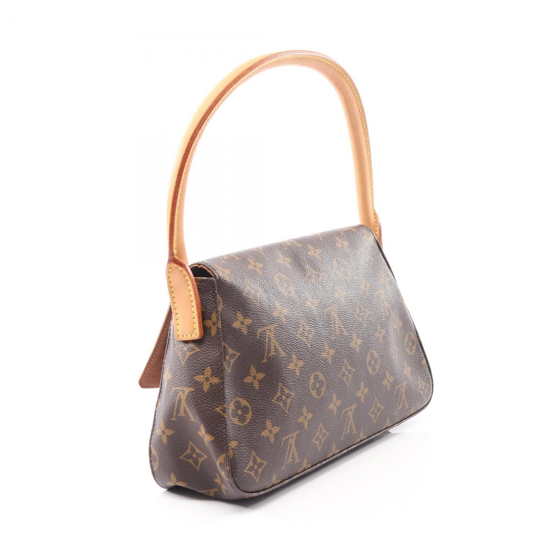 Louis Vuitton Mini Looping Handbag, Coated Canvas and Leather, Monogram