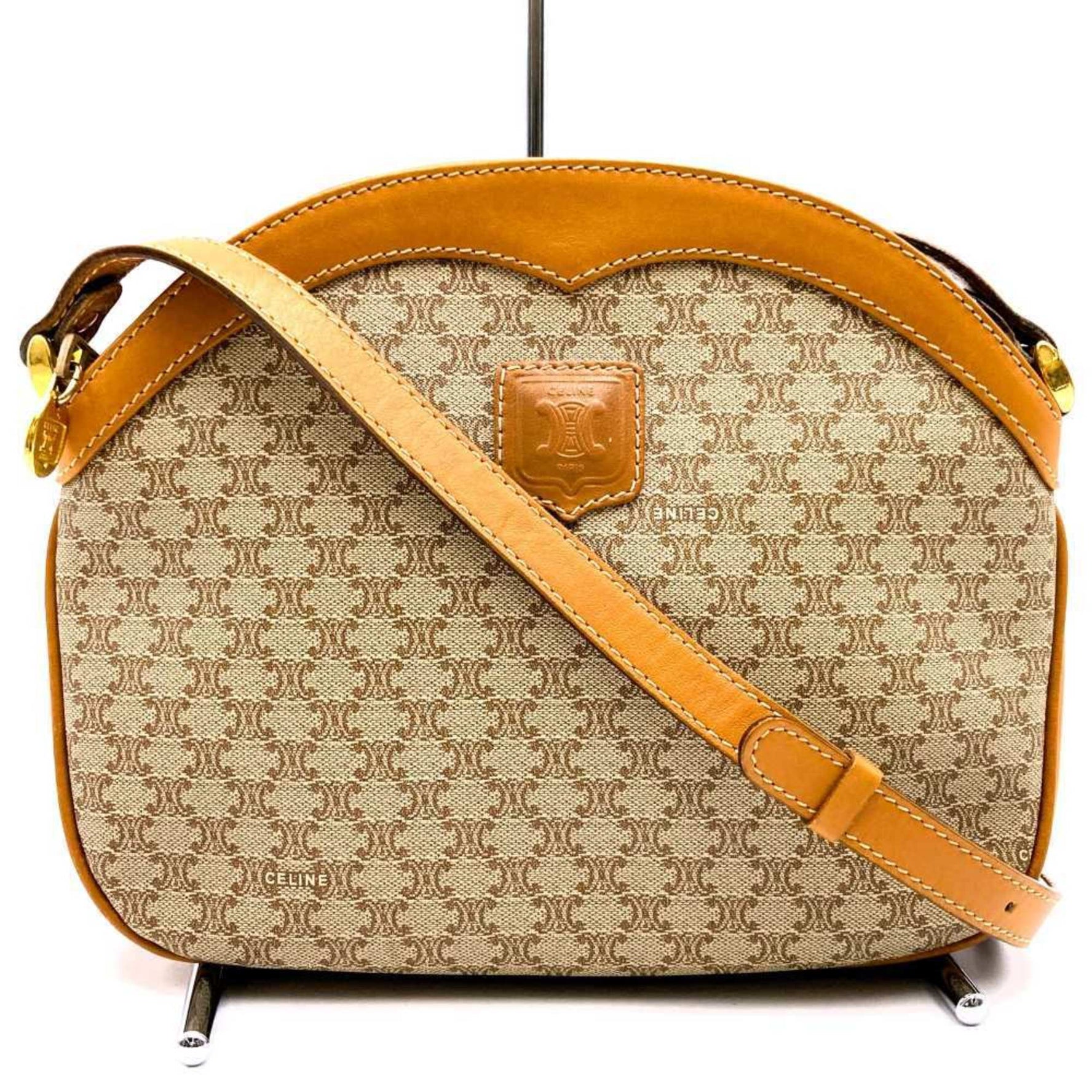 CELINE Shoulder Bag, Macadam