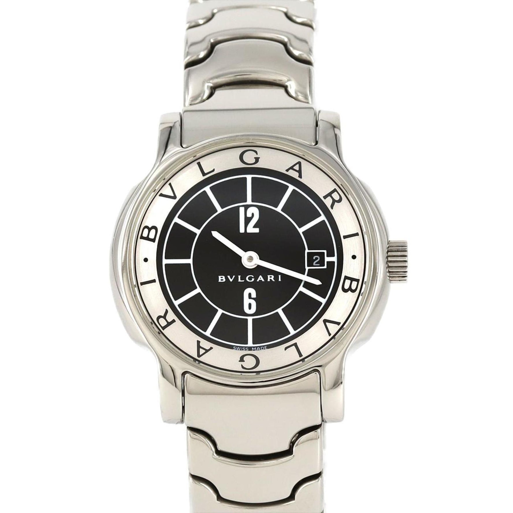 Bvlgari Solotempo Stainless Steel Quartz Watch