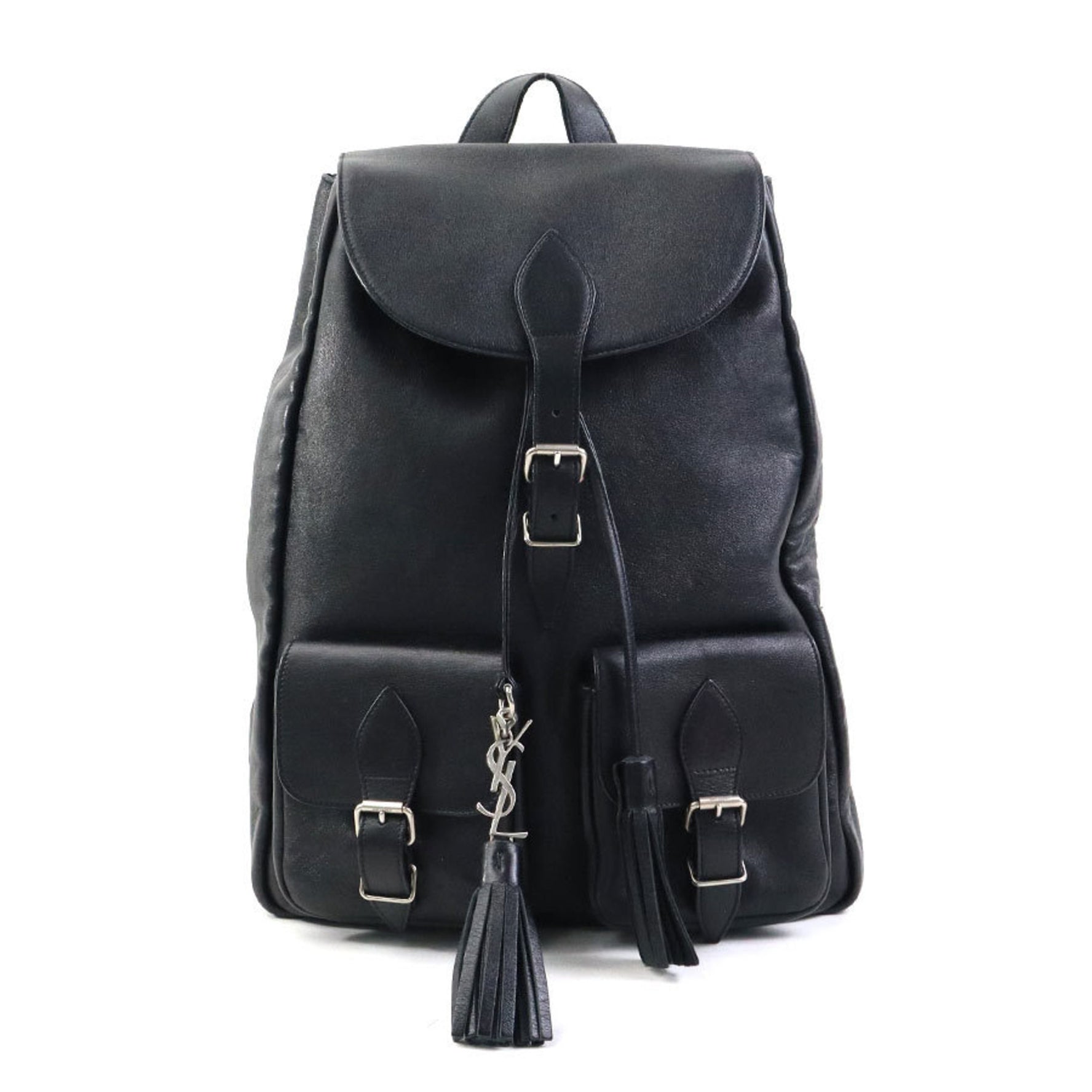 Saint Laurent Backpack Leather Men's