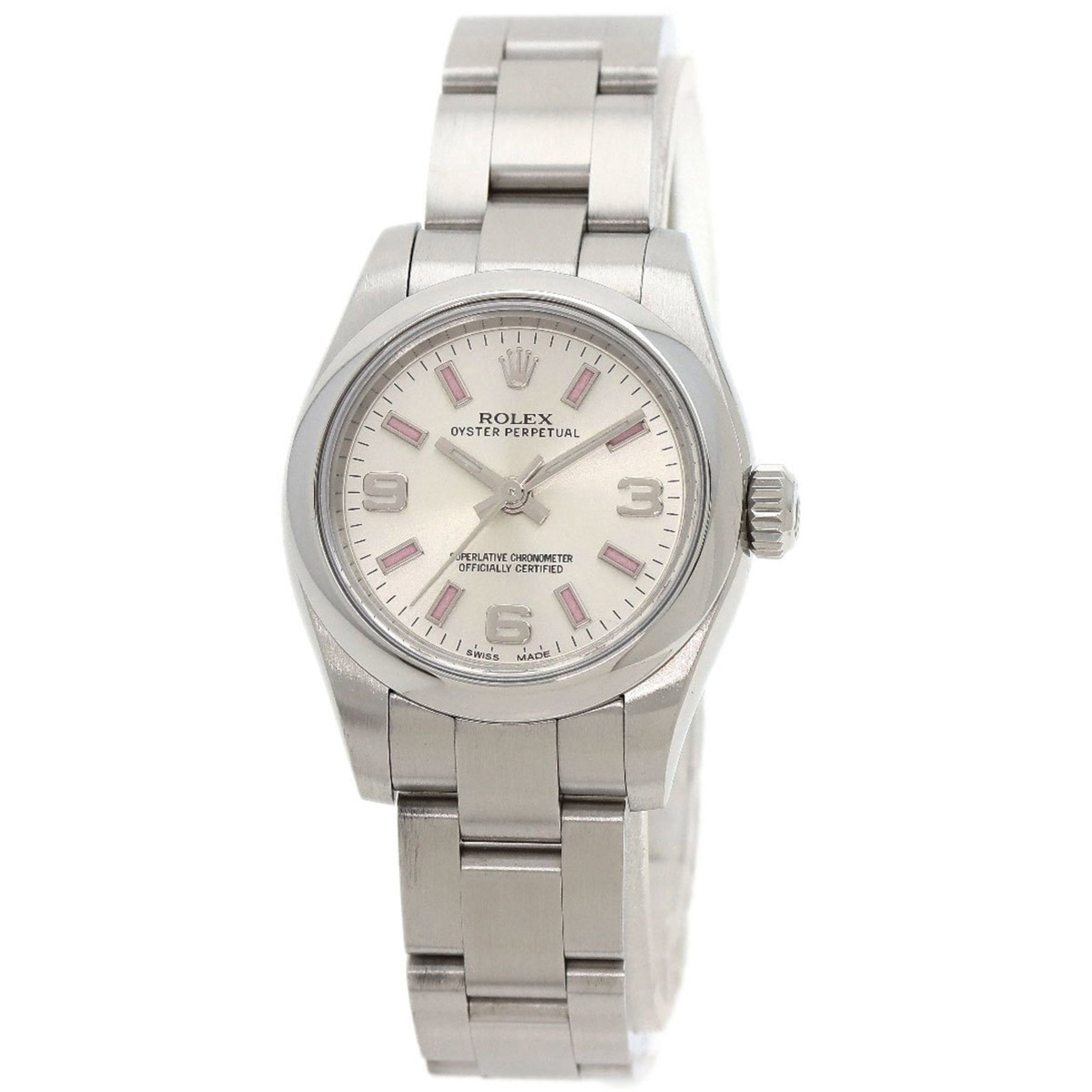Rolex Oyster Perpetual 26 Watch Stainless Steel SS Ladies